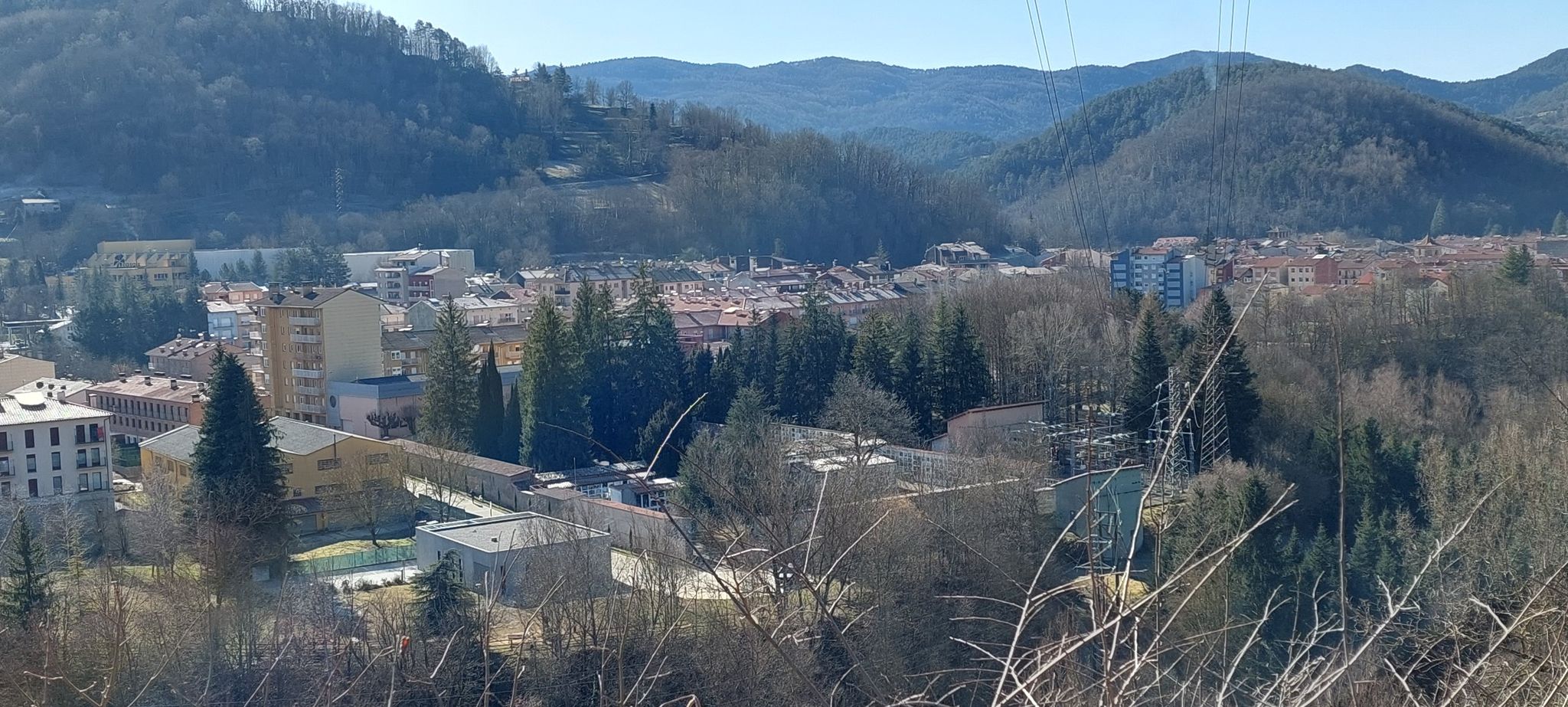 Blick auf Sant Joan de les Abadesses