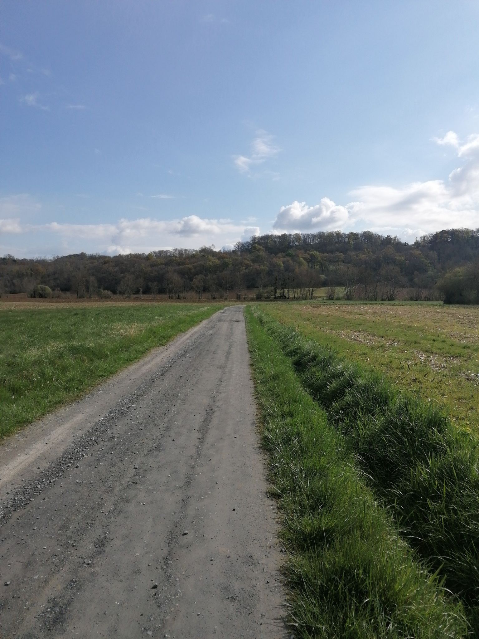 chemin plat