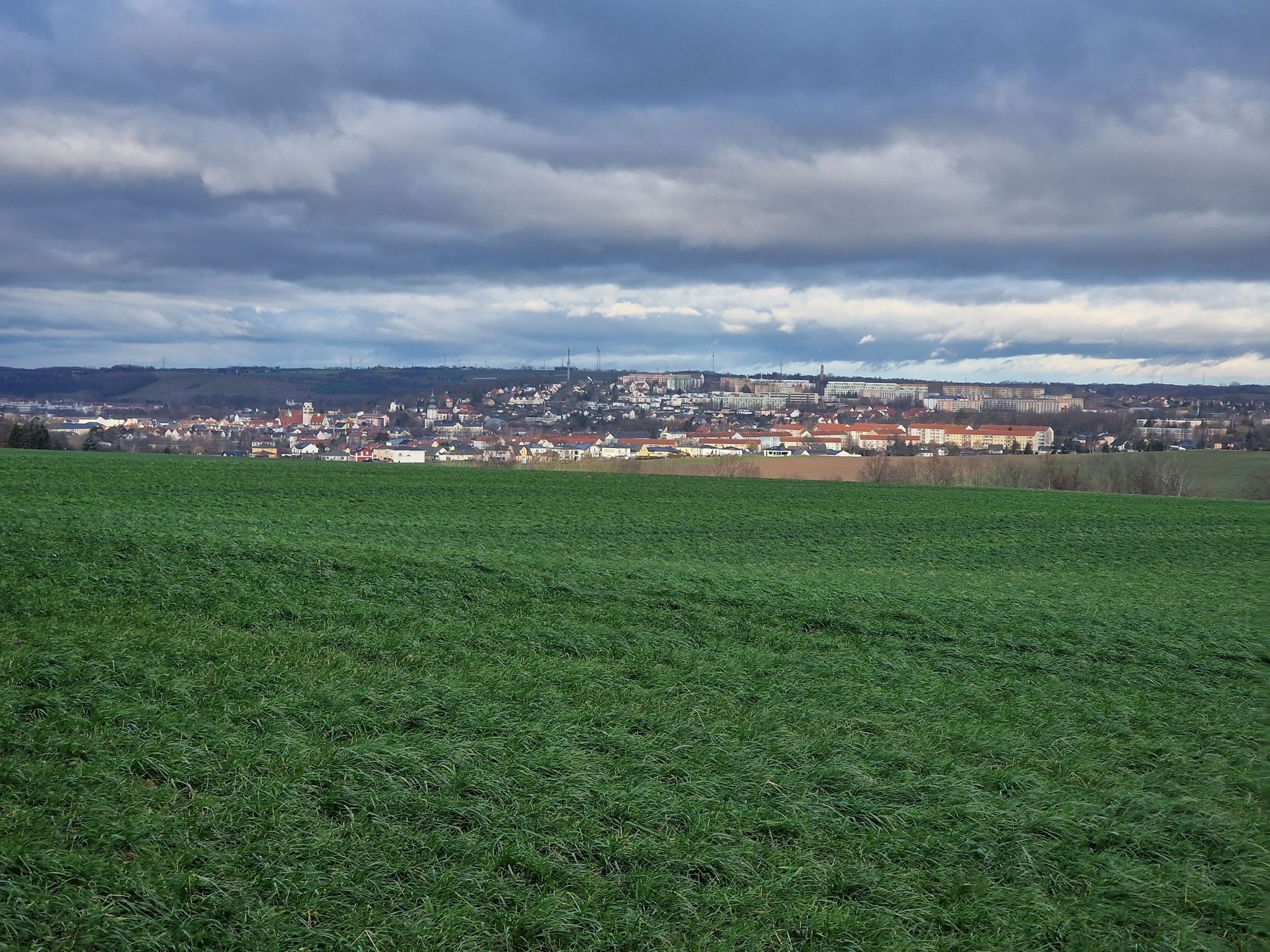 Blick auf Döbeln