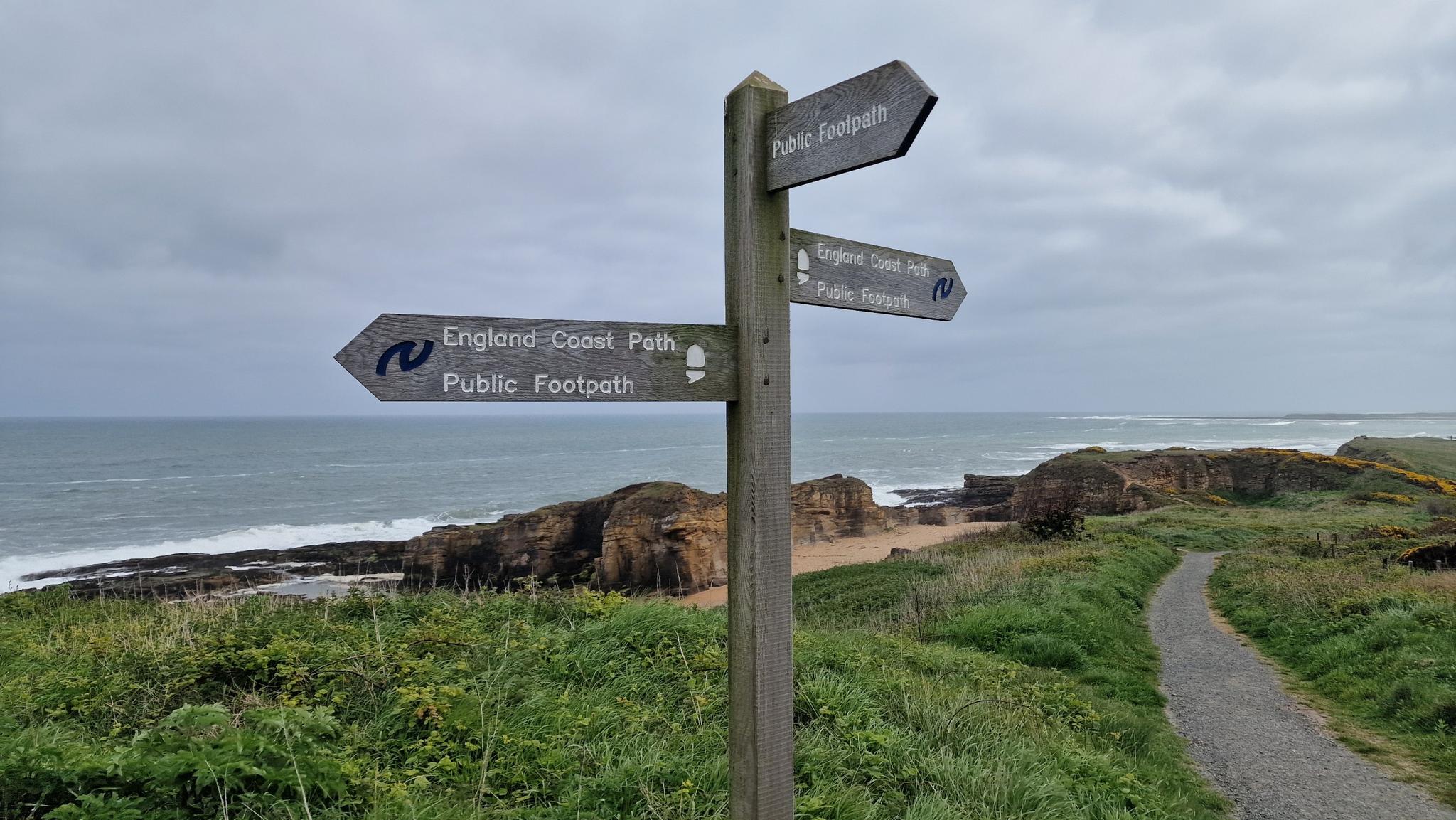 Tentative Steps along the Northumberland Coast Path | Komoot