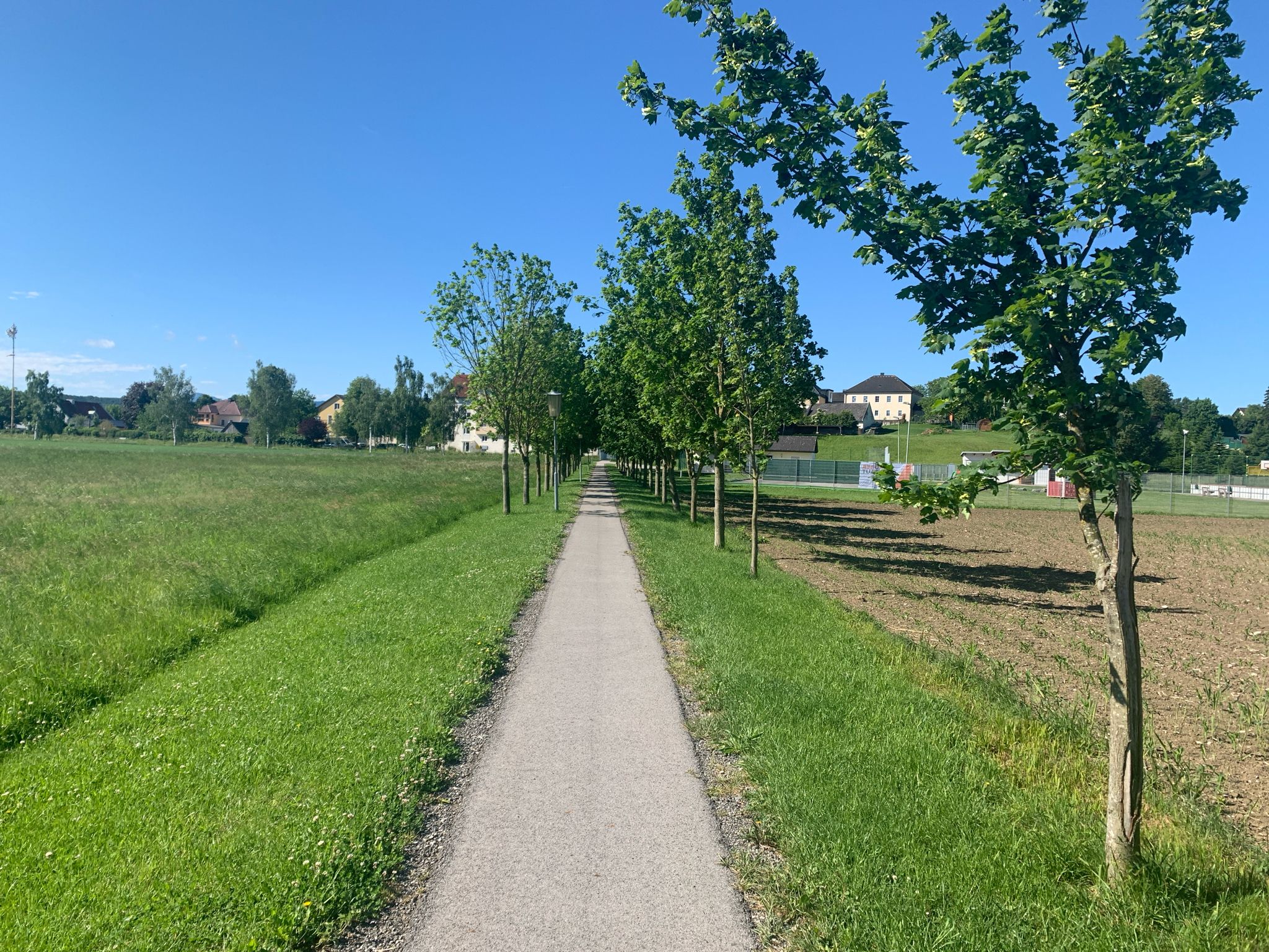 Das "Gassl" nach St. Margarethen
