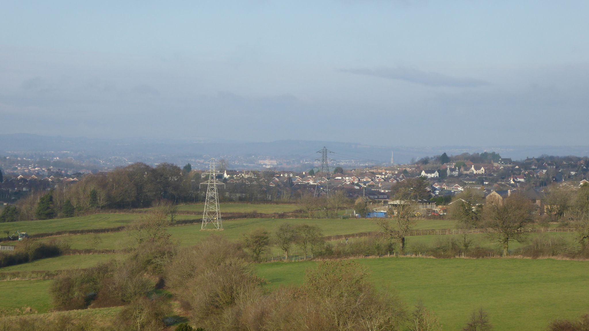 View to Chesterfield