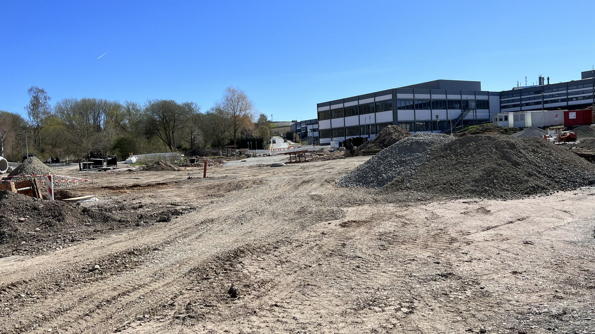 Großbaustelle bei Phoenix Contact in Blomberg