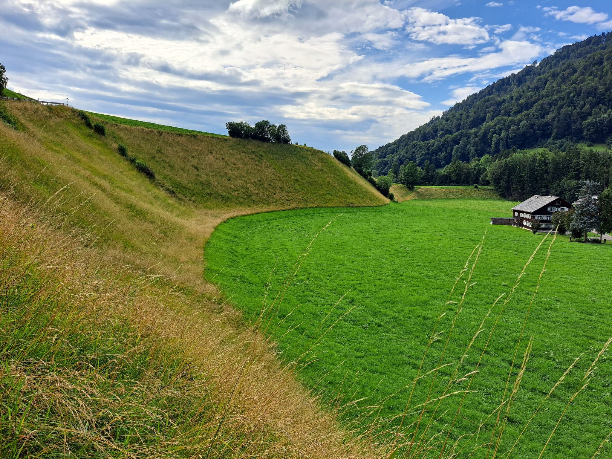 Landschaftsformung durch die Kraft des Wasser