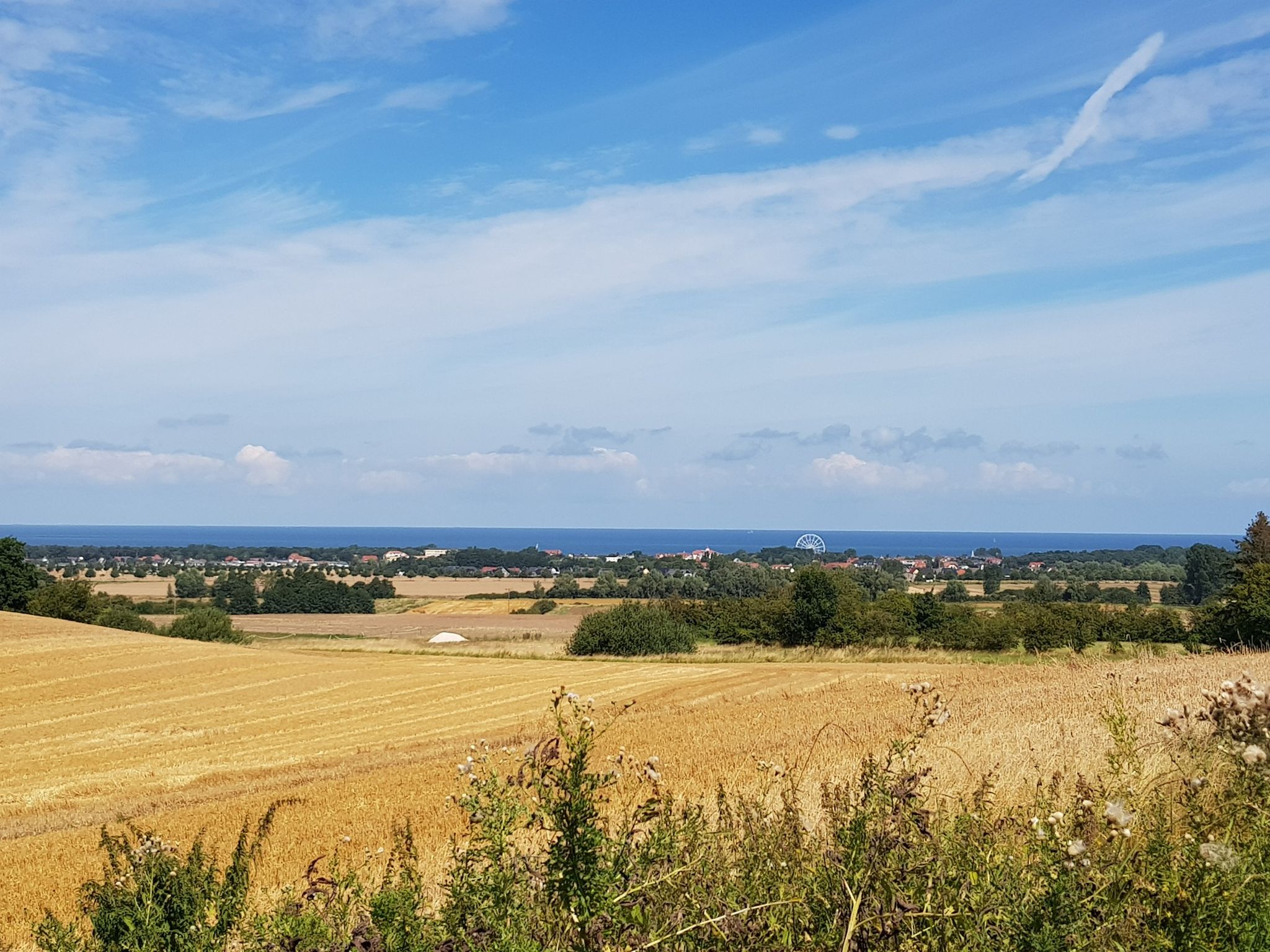 Blick nach Kühlungsborn