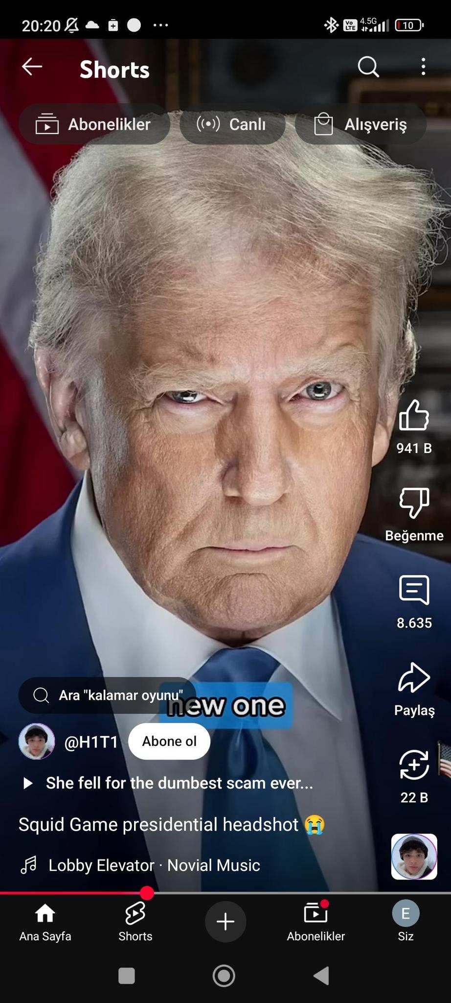 user avatar
