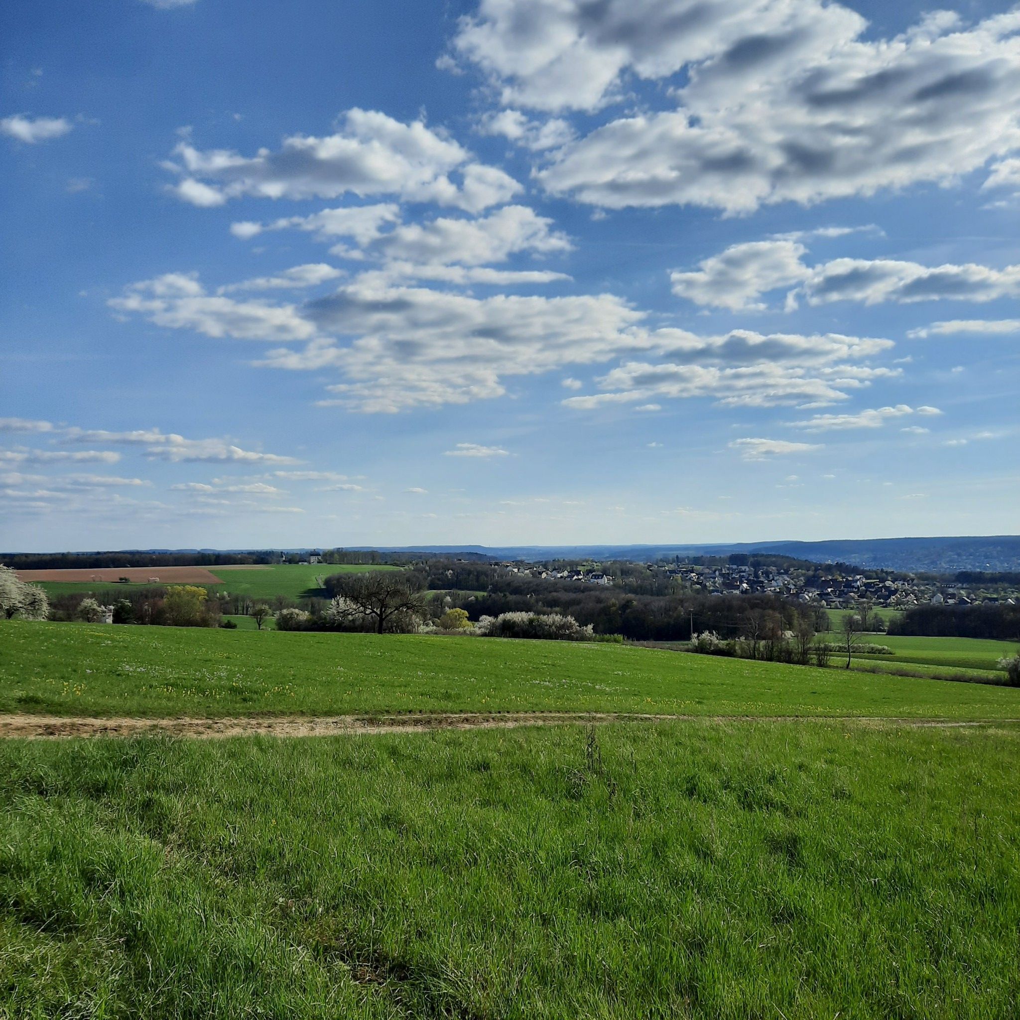 Schöne Fernsicht