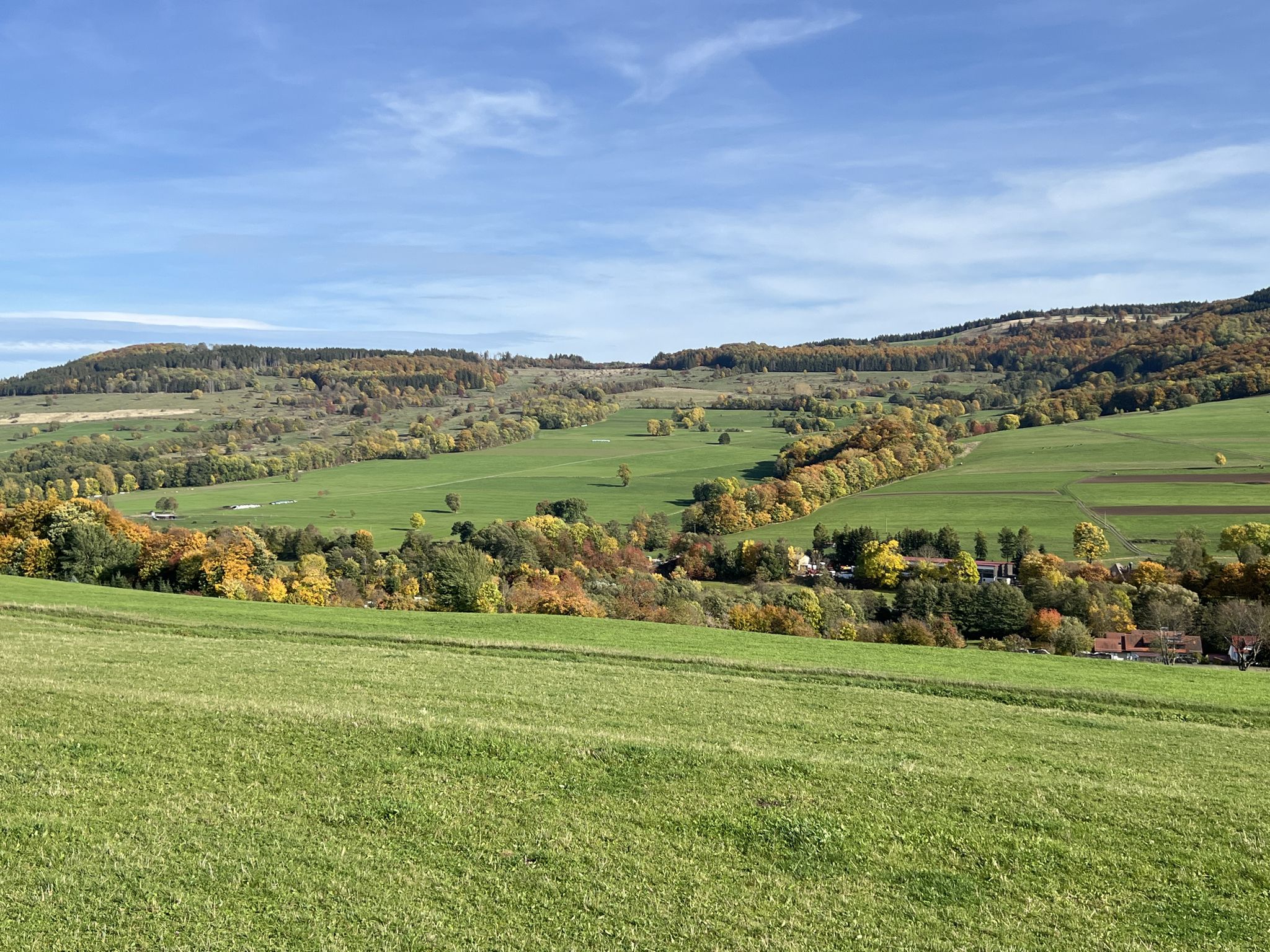 Die wunderschöne Landschaft der Rhön