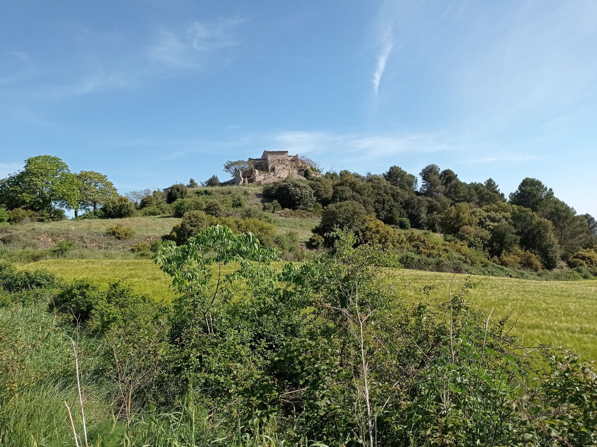 Can Feixes, entre Rofes i Carme