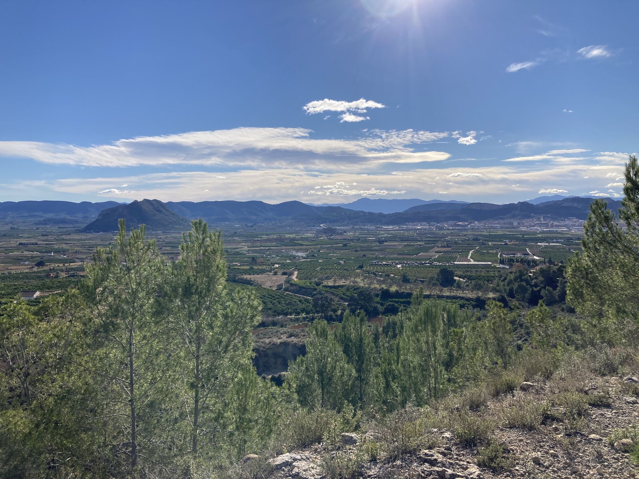 San Juanet y vistas a Xativa
