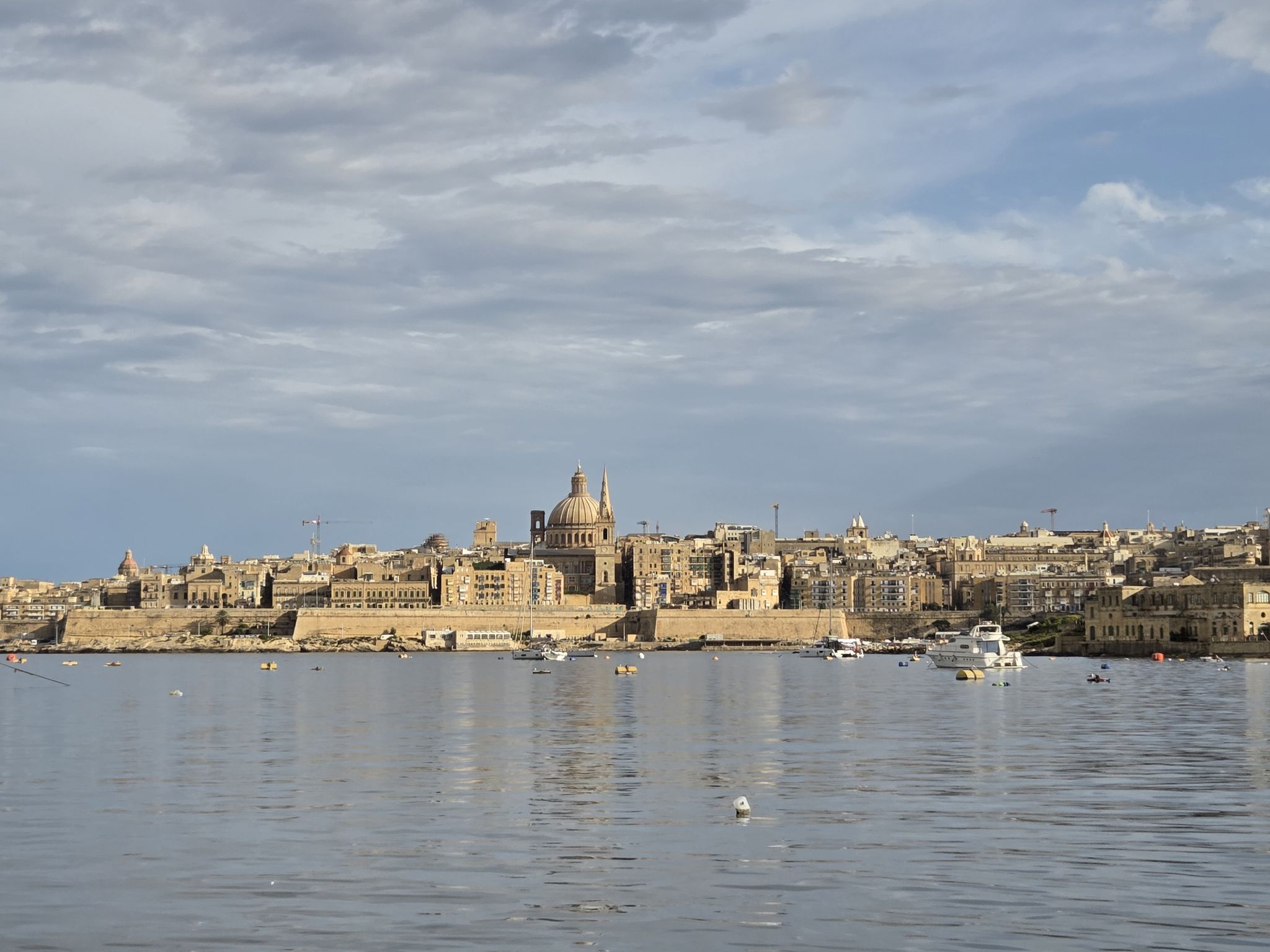 Blick auf Valletta