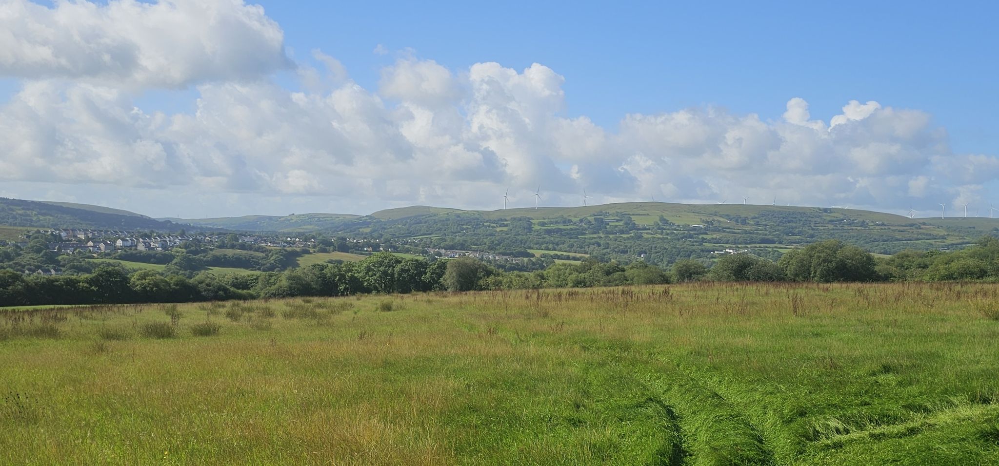 Blick in die Landschaft