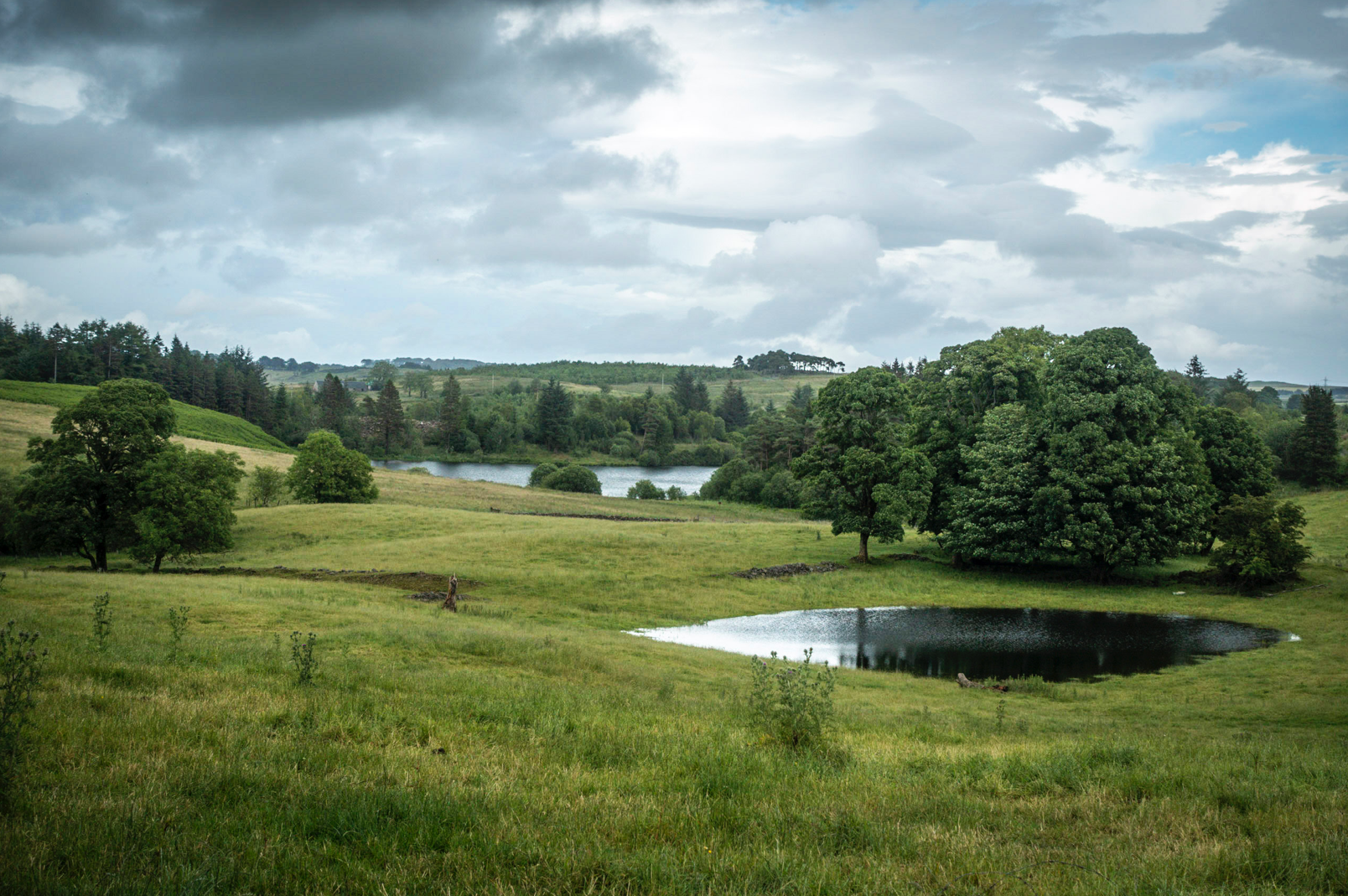 Lowes Loch with Kirkleegreen Reservoir in the background