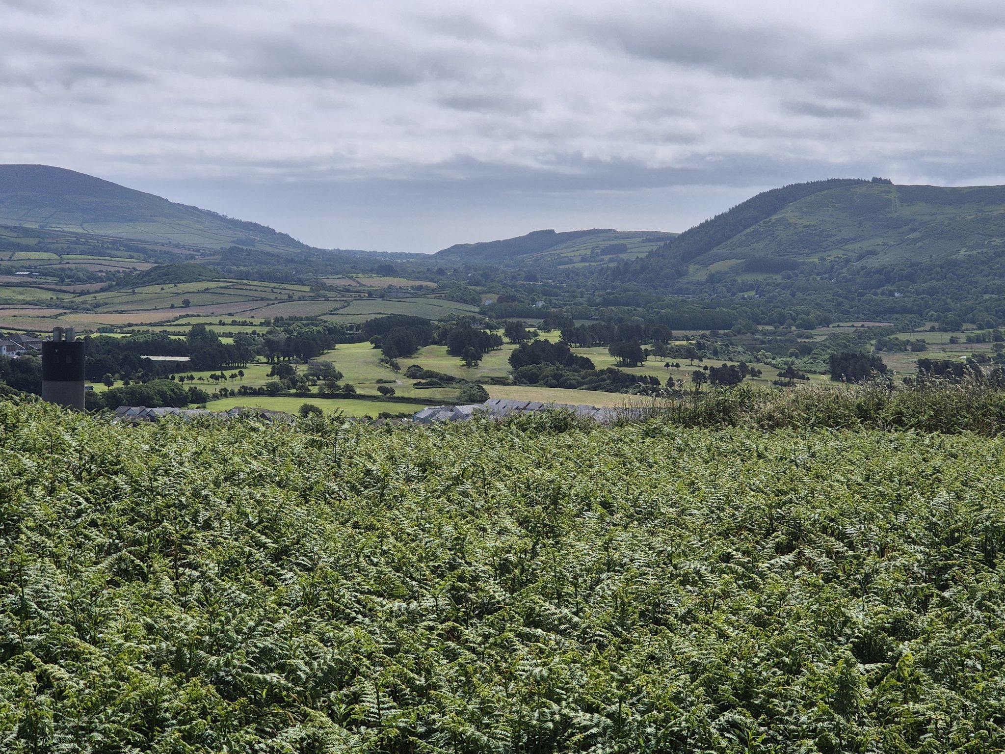 looking towards st johns from peel hill