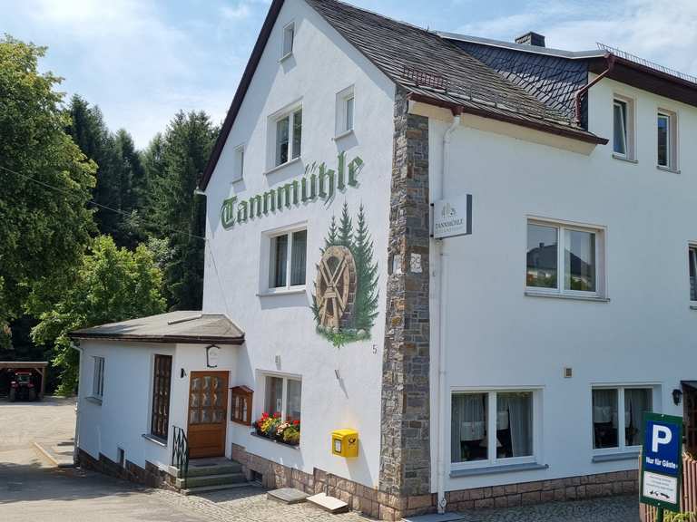 Tannmühle Großer Teich Runde von LimbachOberfrohna wandeling Komoot
