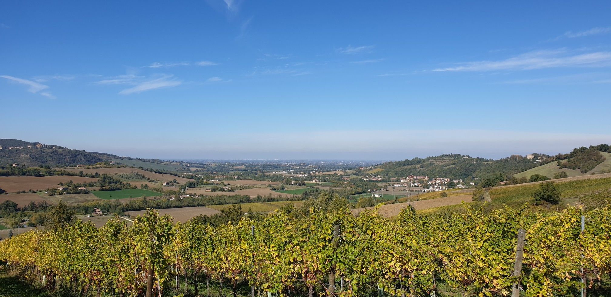 View towards Modena
