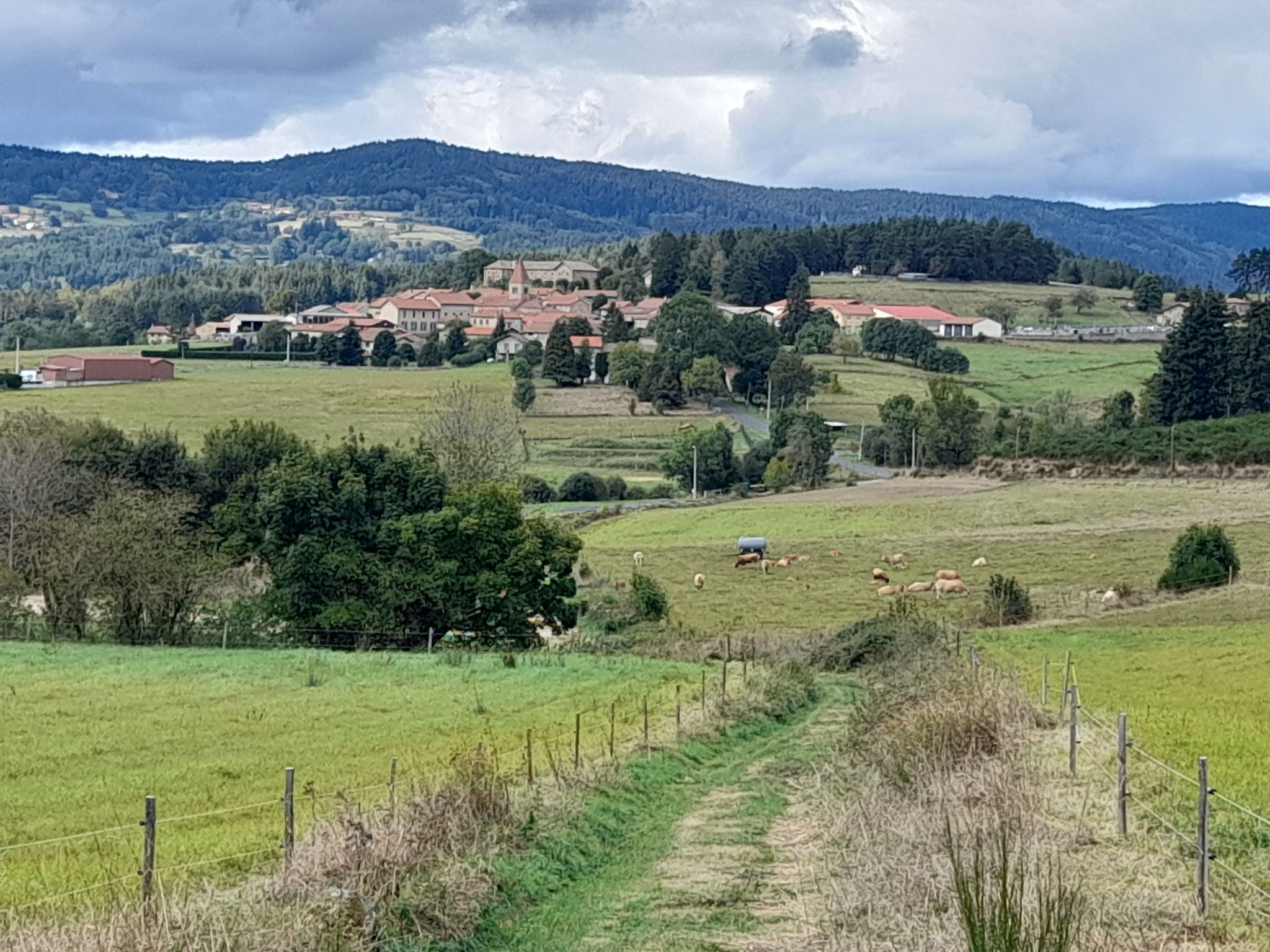 Vue sur Saillant
