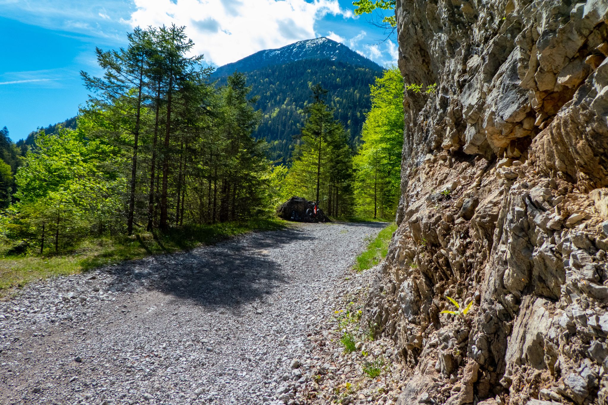 nach der ersten steilen Rampe