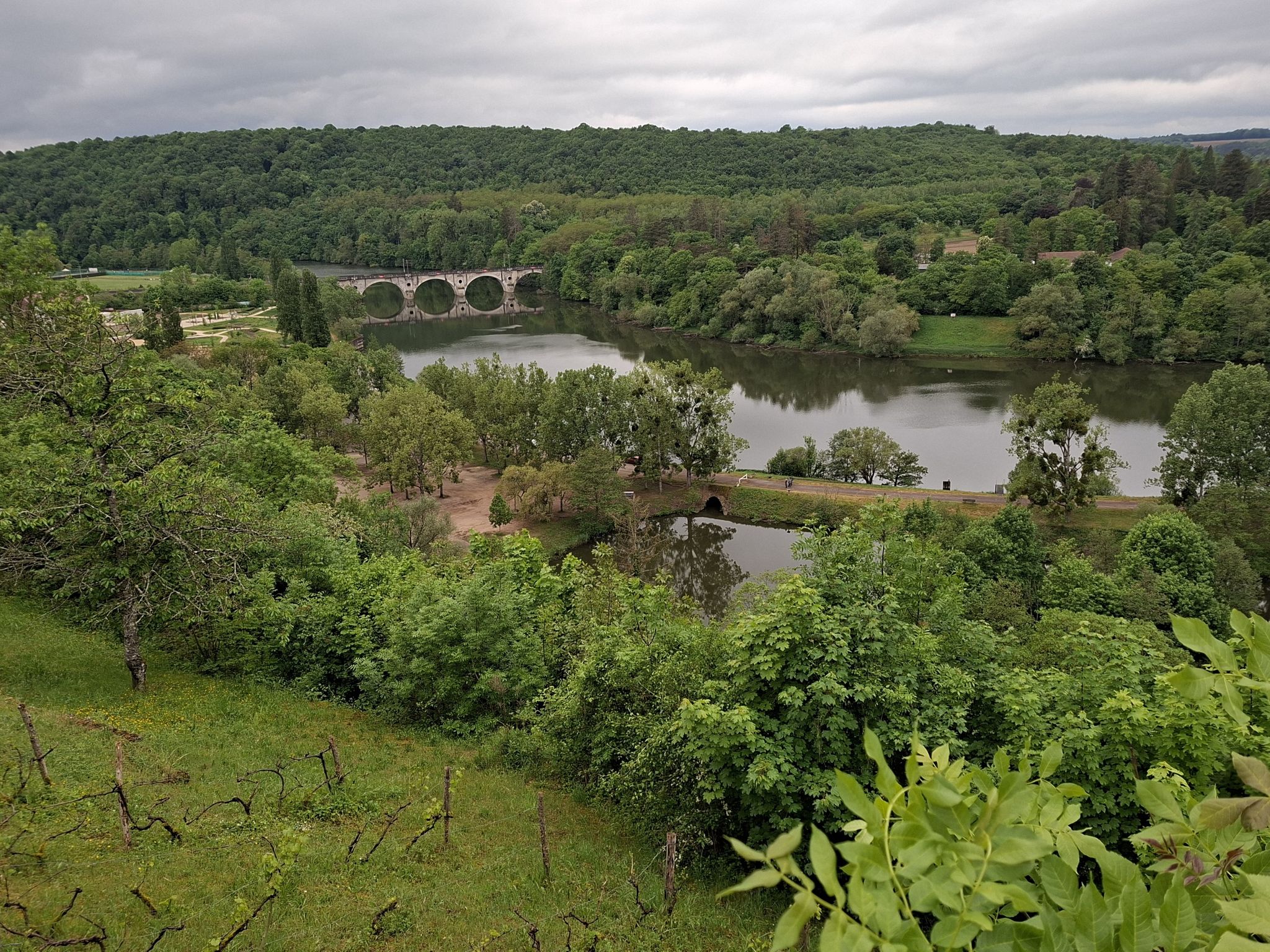 Liverdun, Blick auf die Mosel