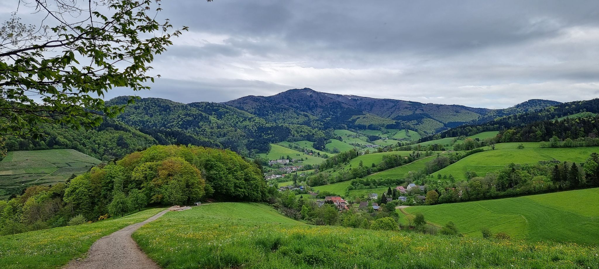 Kandel Gipfel Mitte