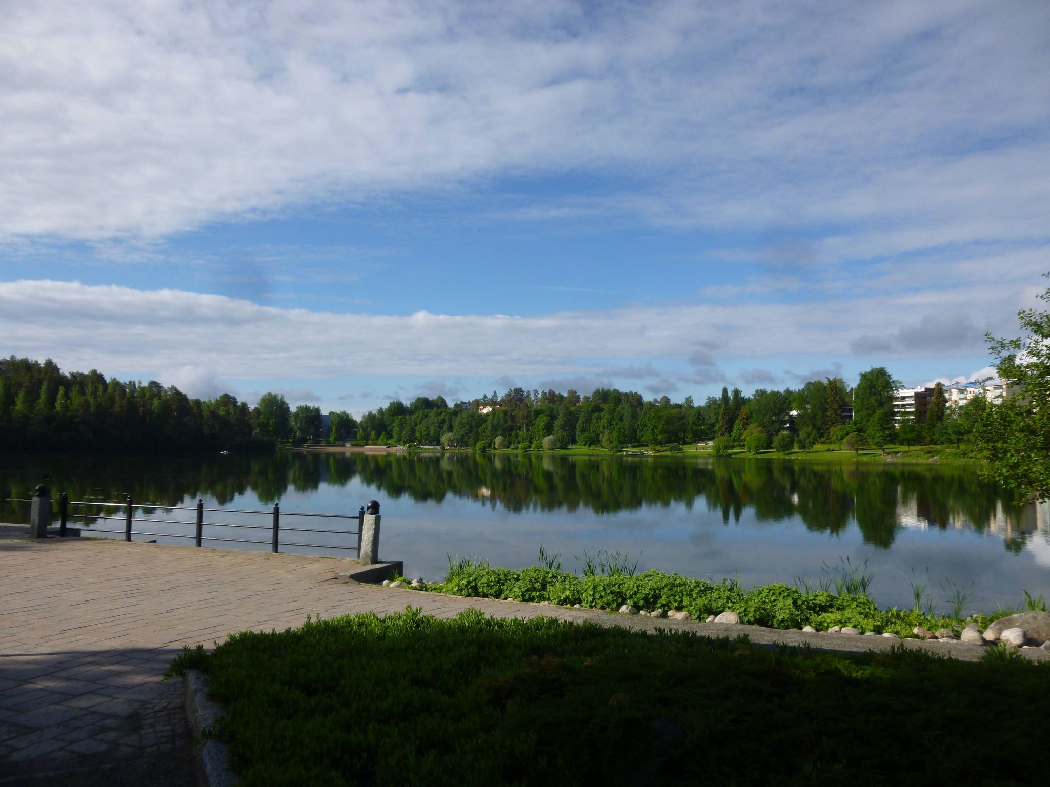 Der Teich "Valkeinen"