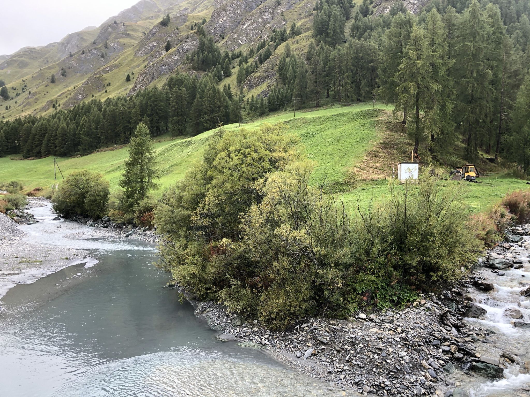 Mündung der Ravaischa in den Schergenbach