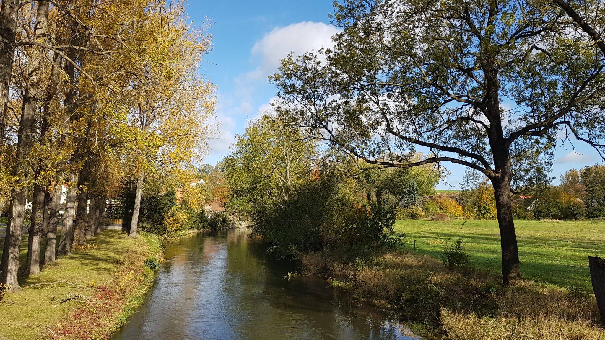 Die Ilm in Eberstedt