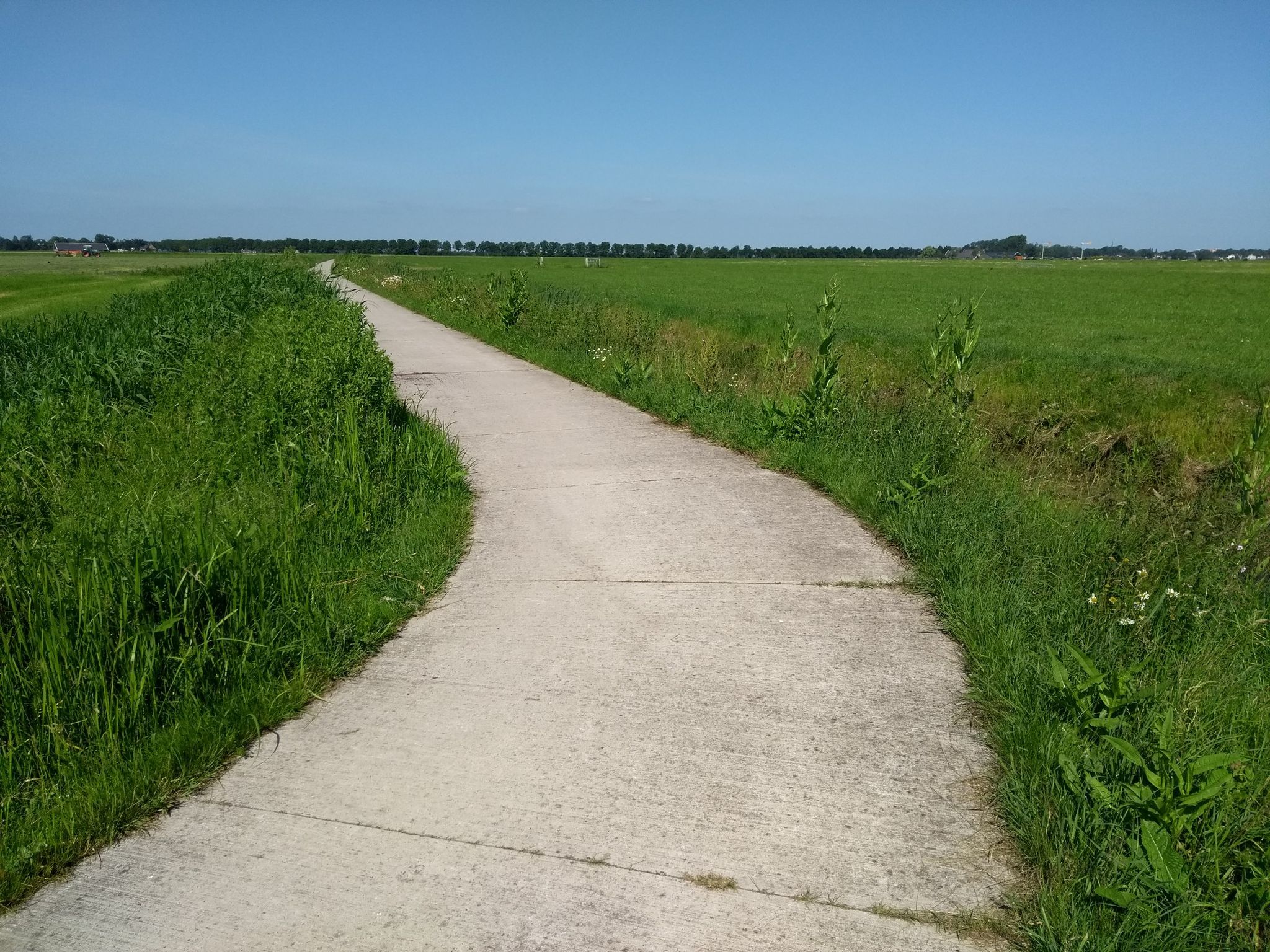 fietspad Den Horn naar Zuidhorn