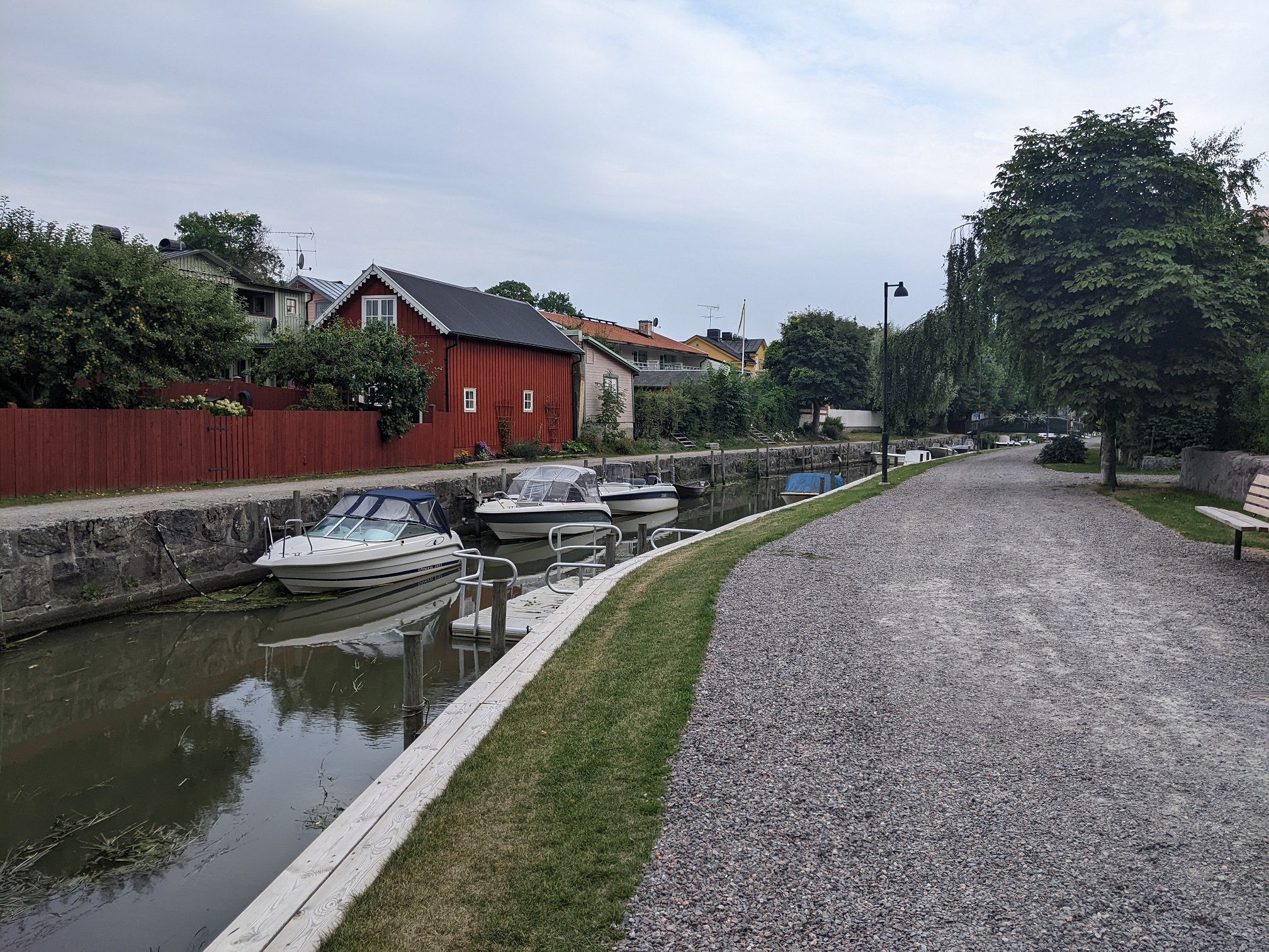 Sightseeing im schönen Städtchen Trosa