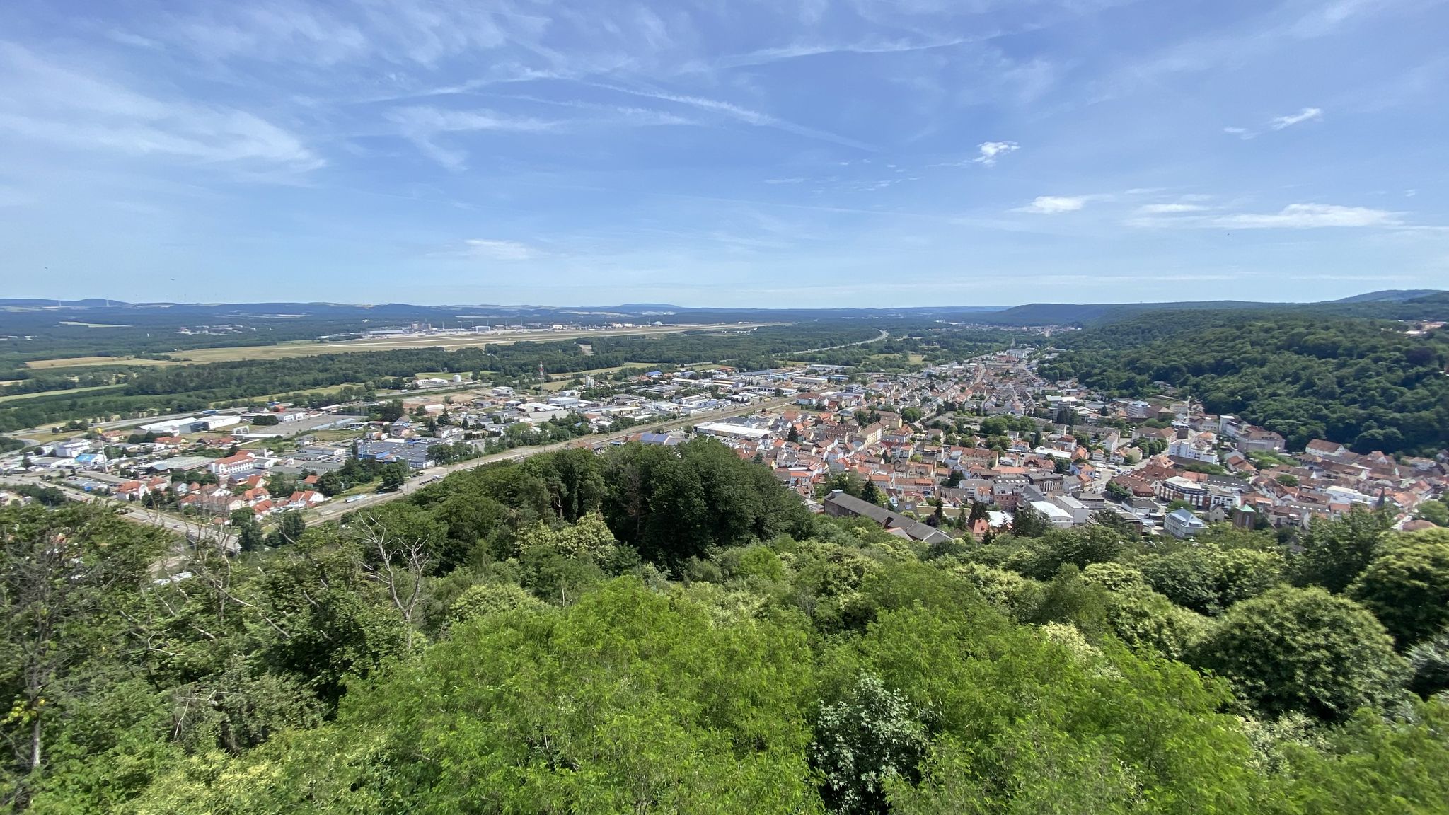 Aussicht vom Bismarckturm