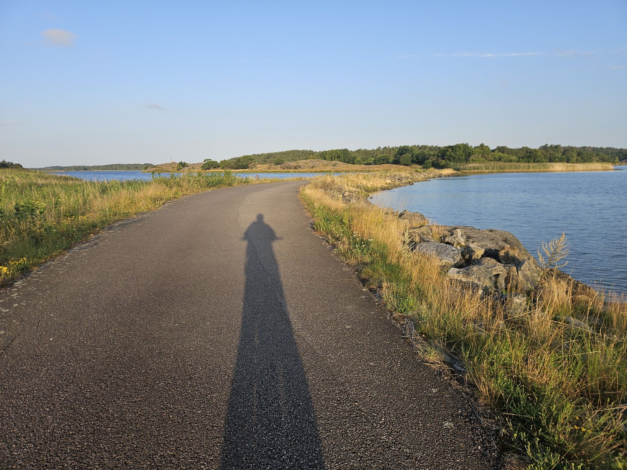 ...der Schatten zeigt die Richtung an...