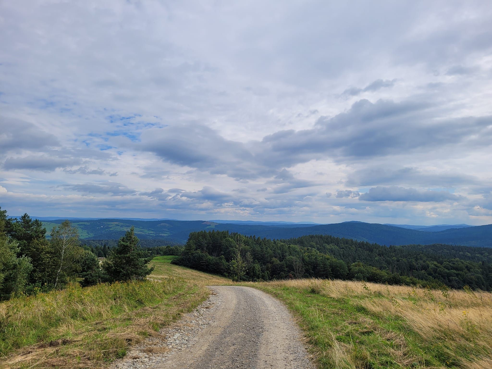 Widok z Warchołowskiego Wierchu