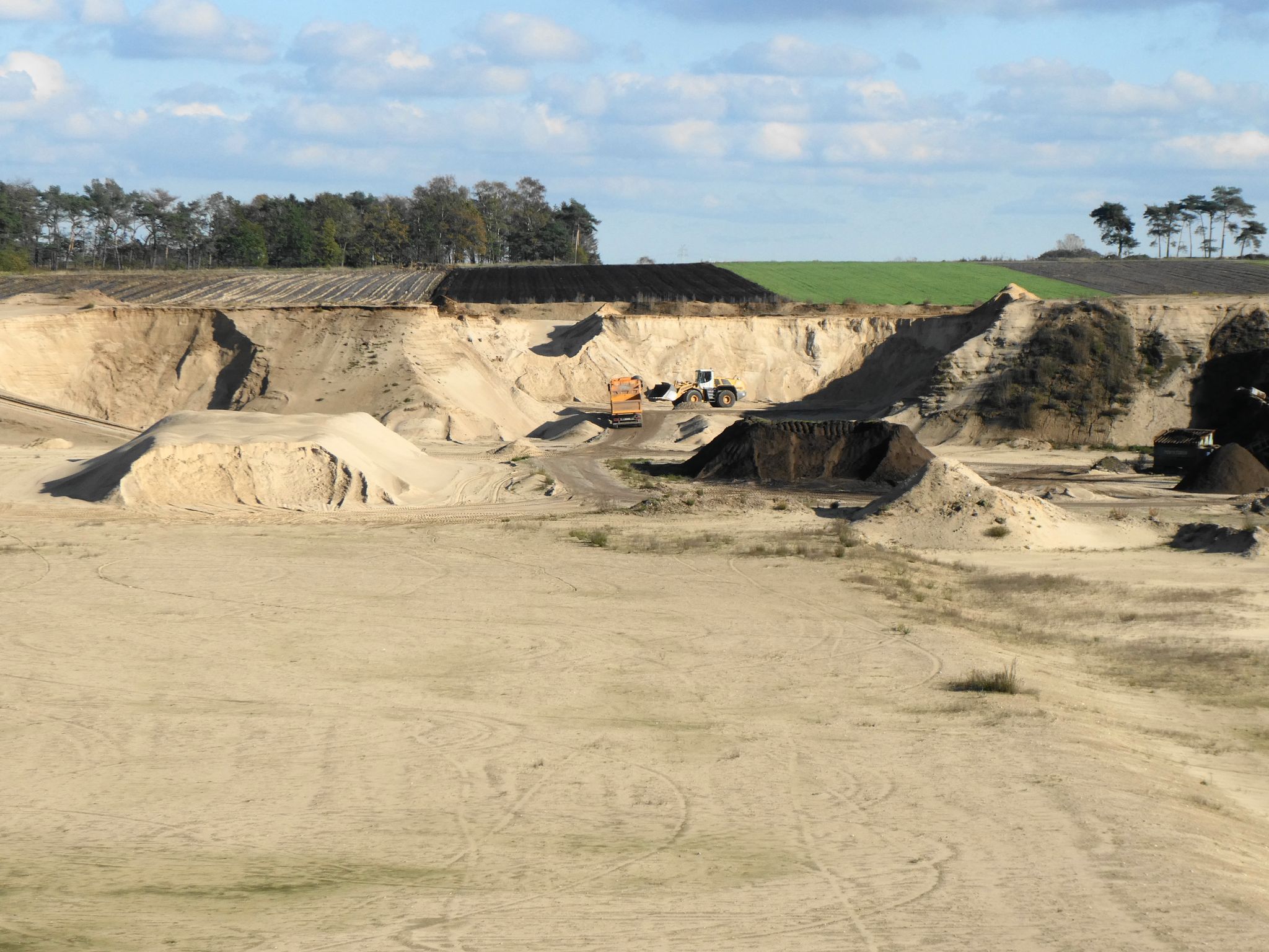 Rohstoffgewinnung: Sand