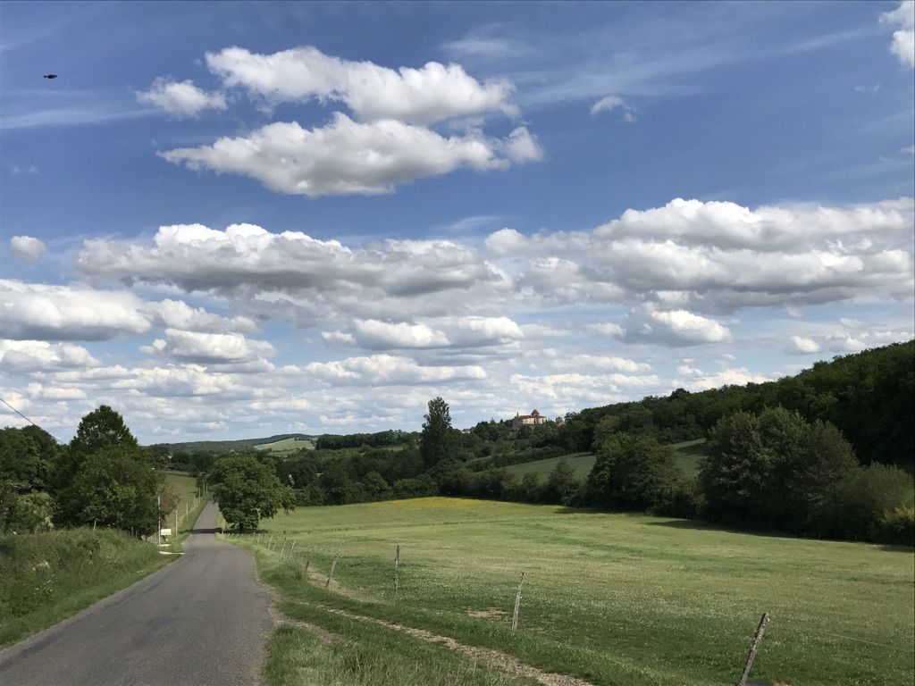 Blick auf Bazian 