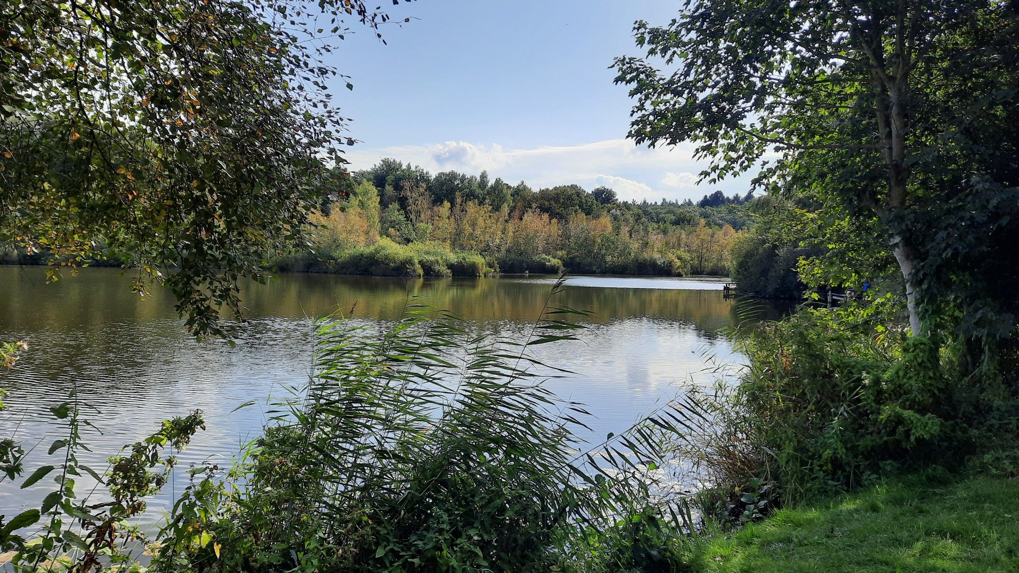 schöne Pausenbank