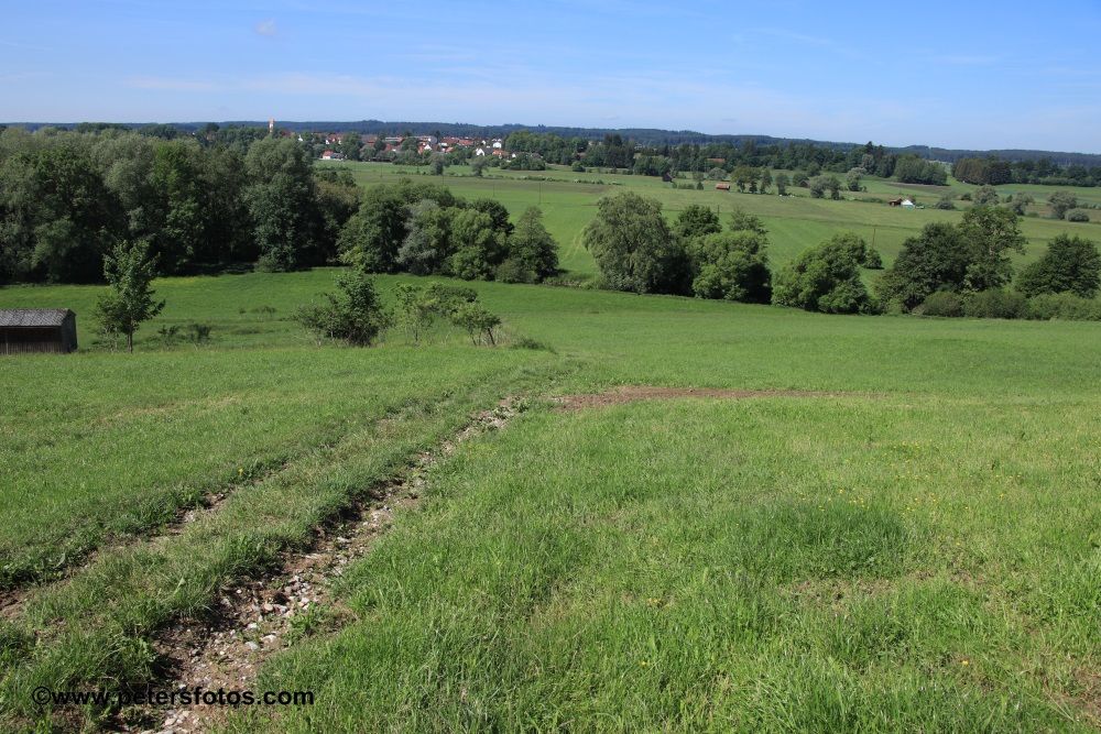Steiler Track nach Inneberg