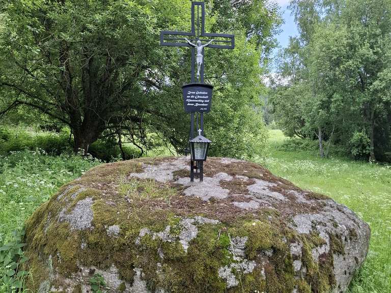 MTB-Tour, St.oswald, Hauptgrenzstein , Muckenschlag, Reiterschlag ...