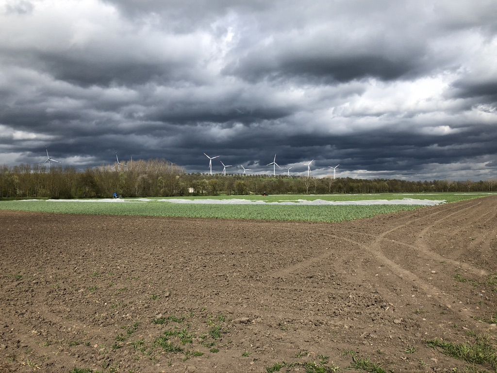 Drohende Wolken