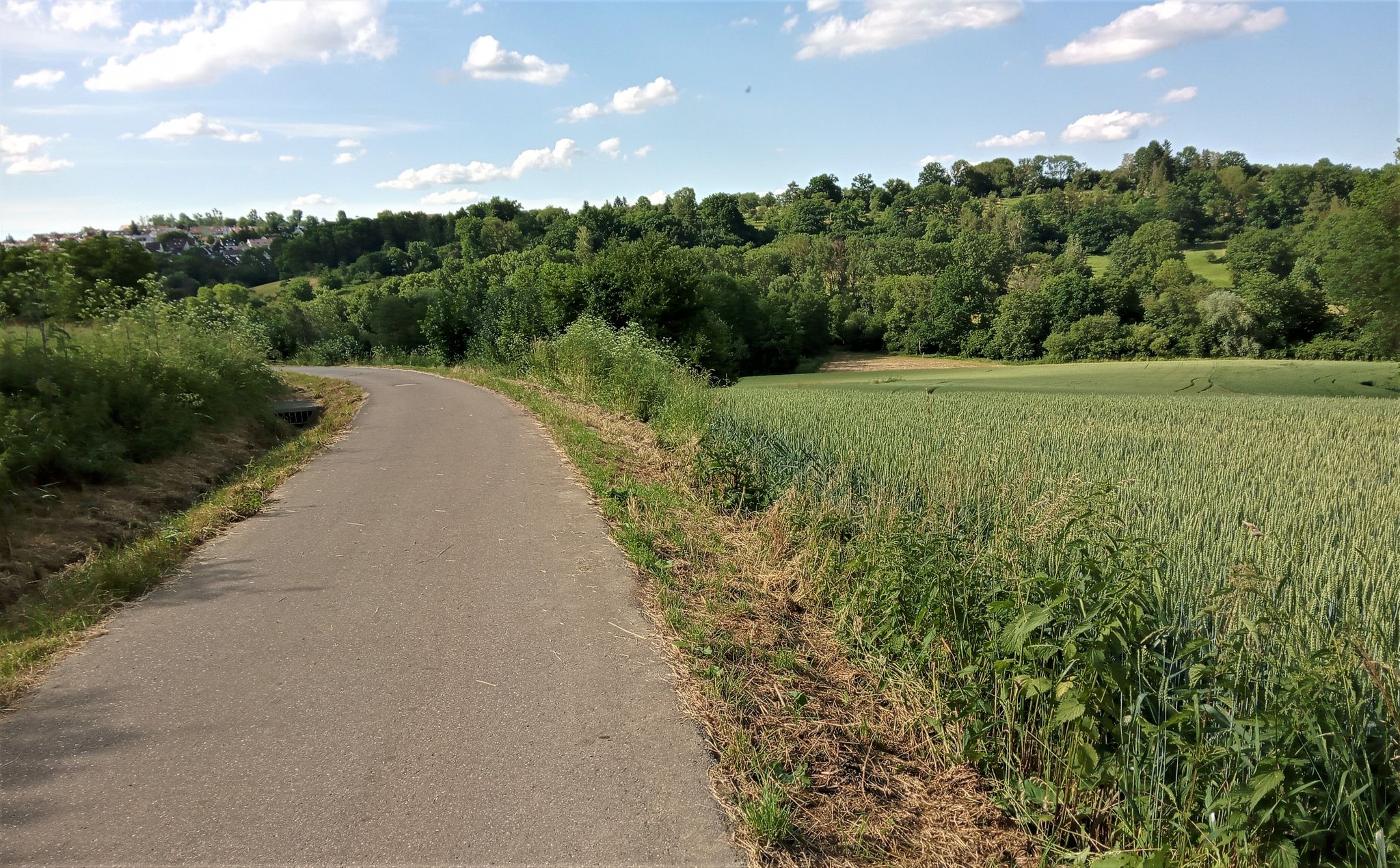 Abfahrt ins Körschtal
