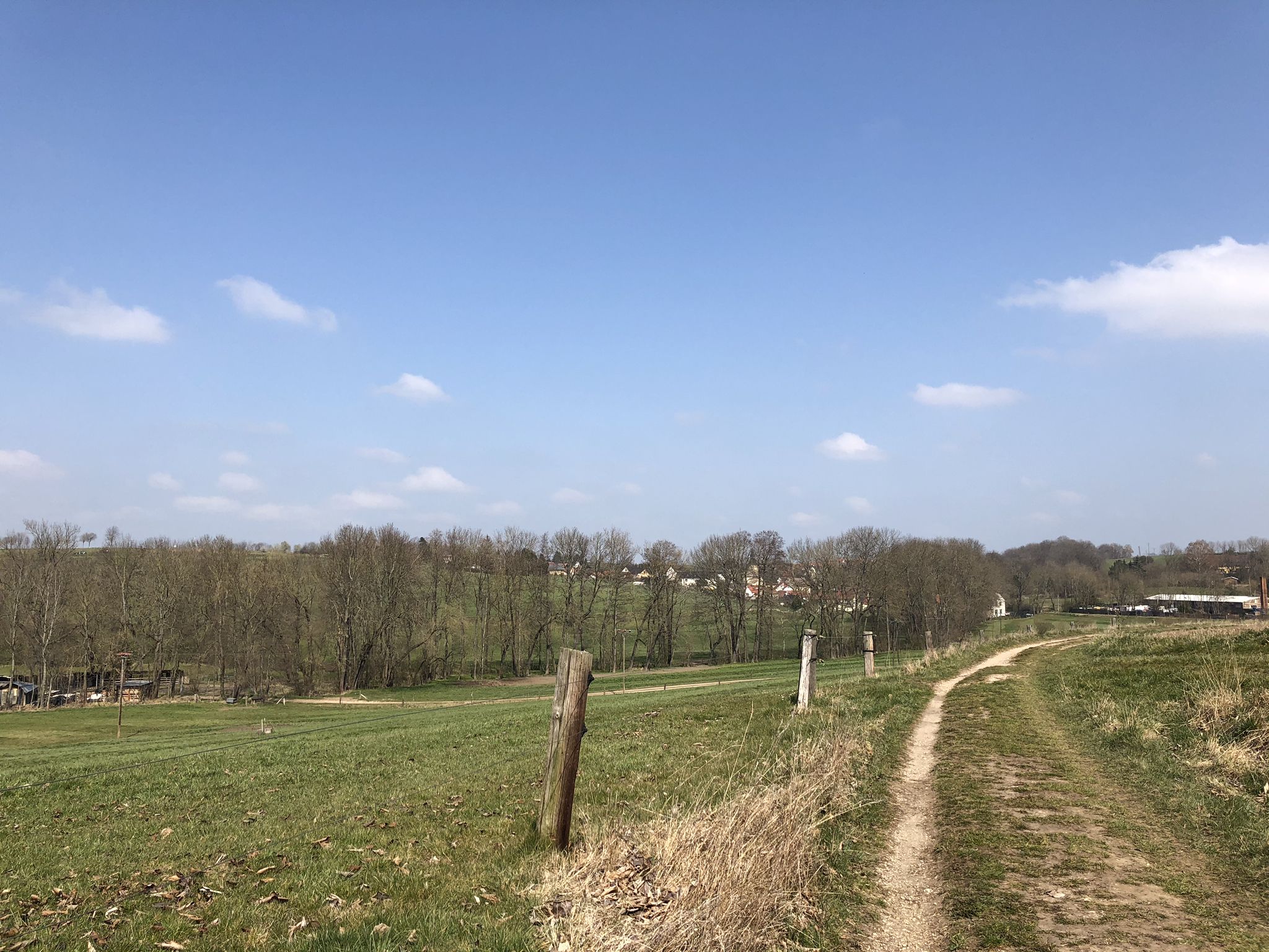 Viele Kilometer keine Menschenseele