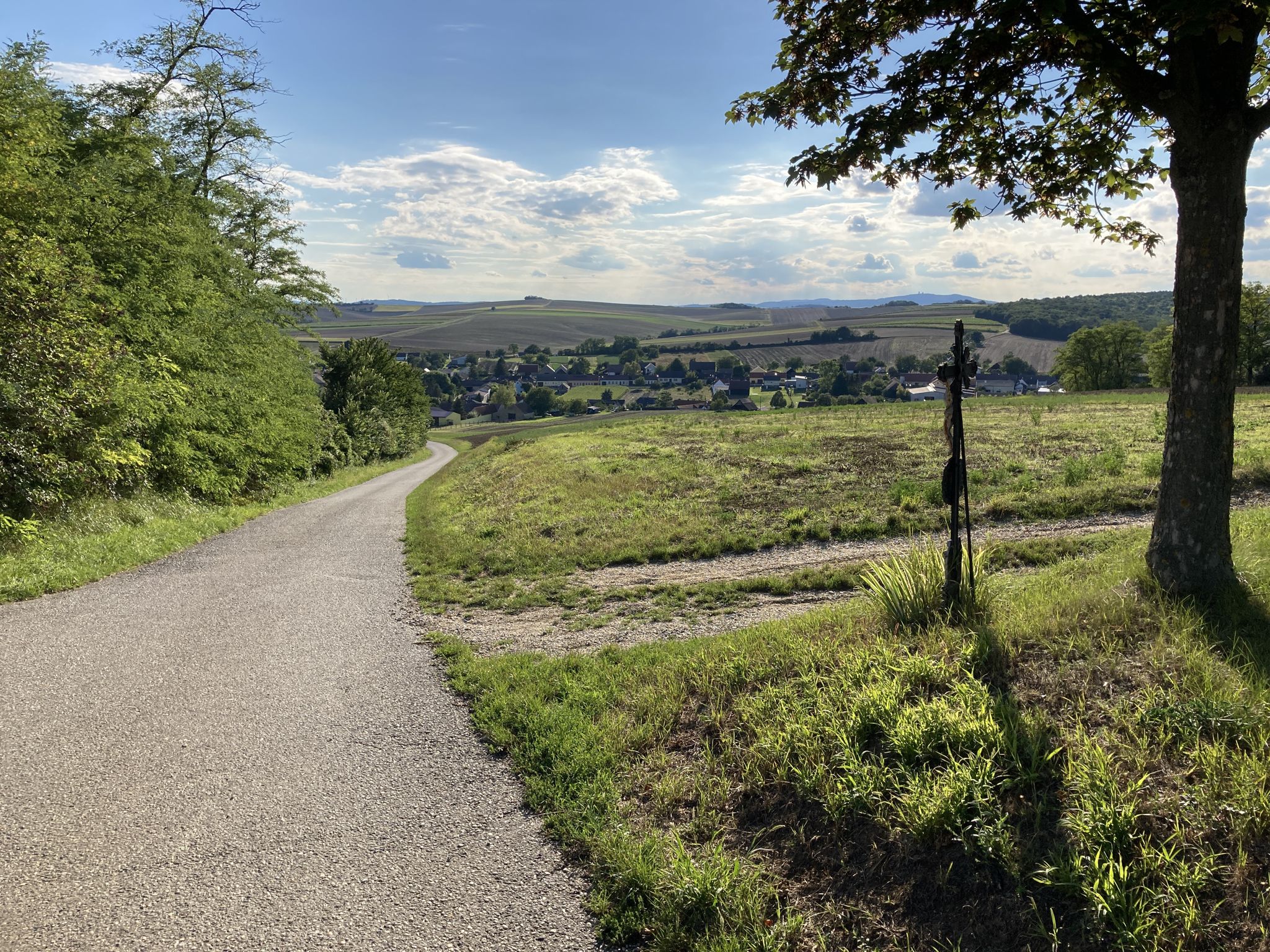 Blick auf Eibesthal