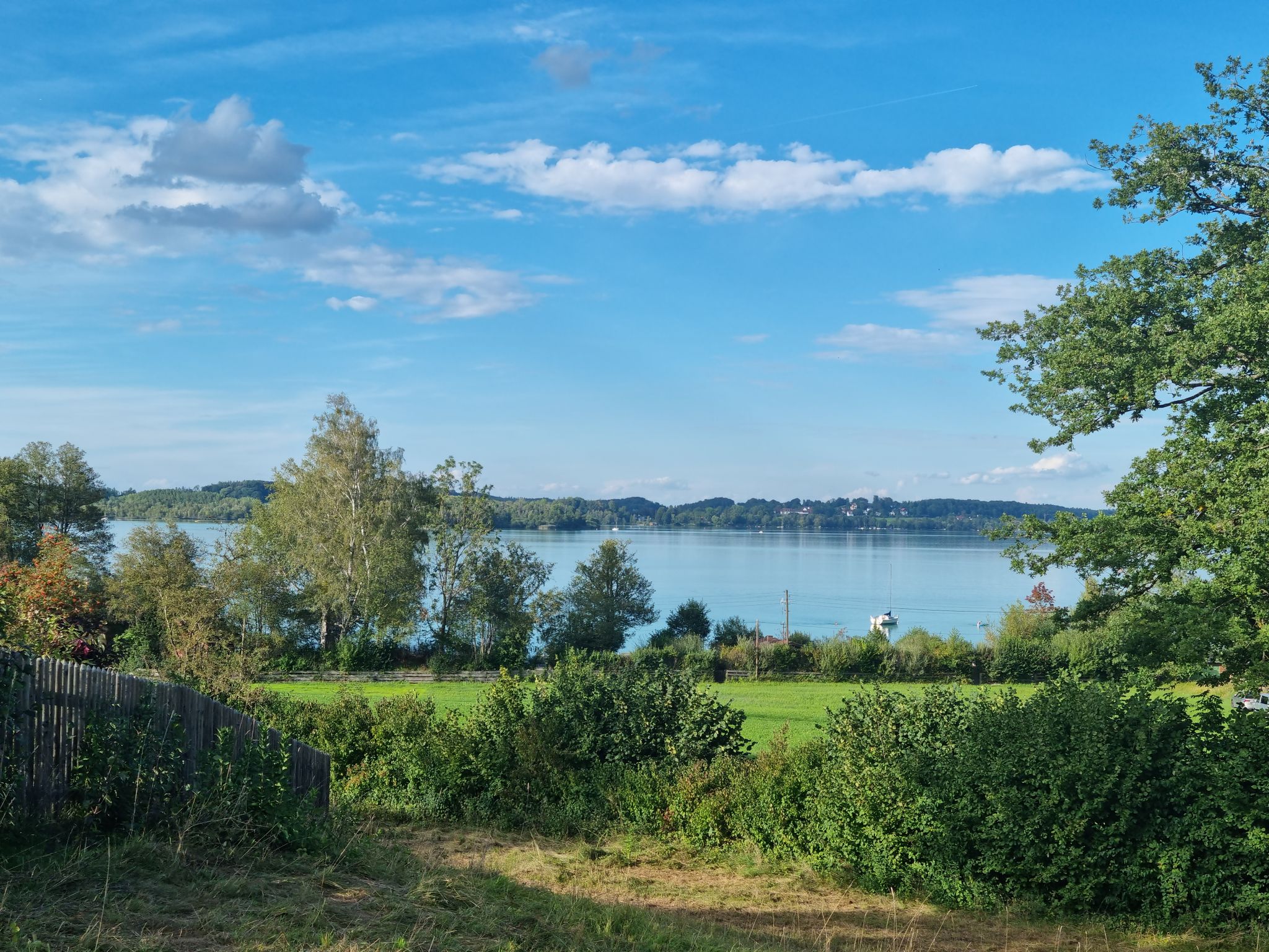 nochmal ein Blick zum Wörthsee