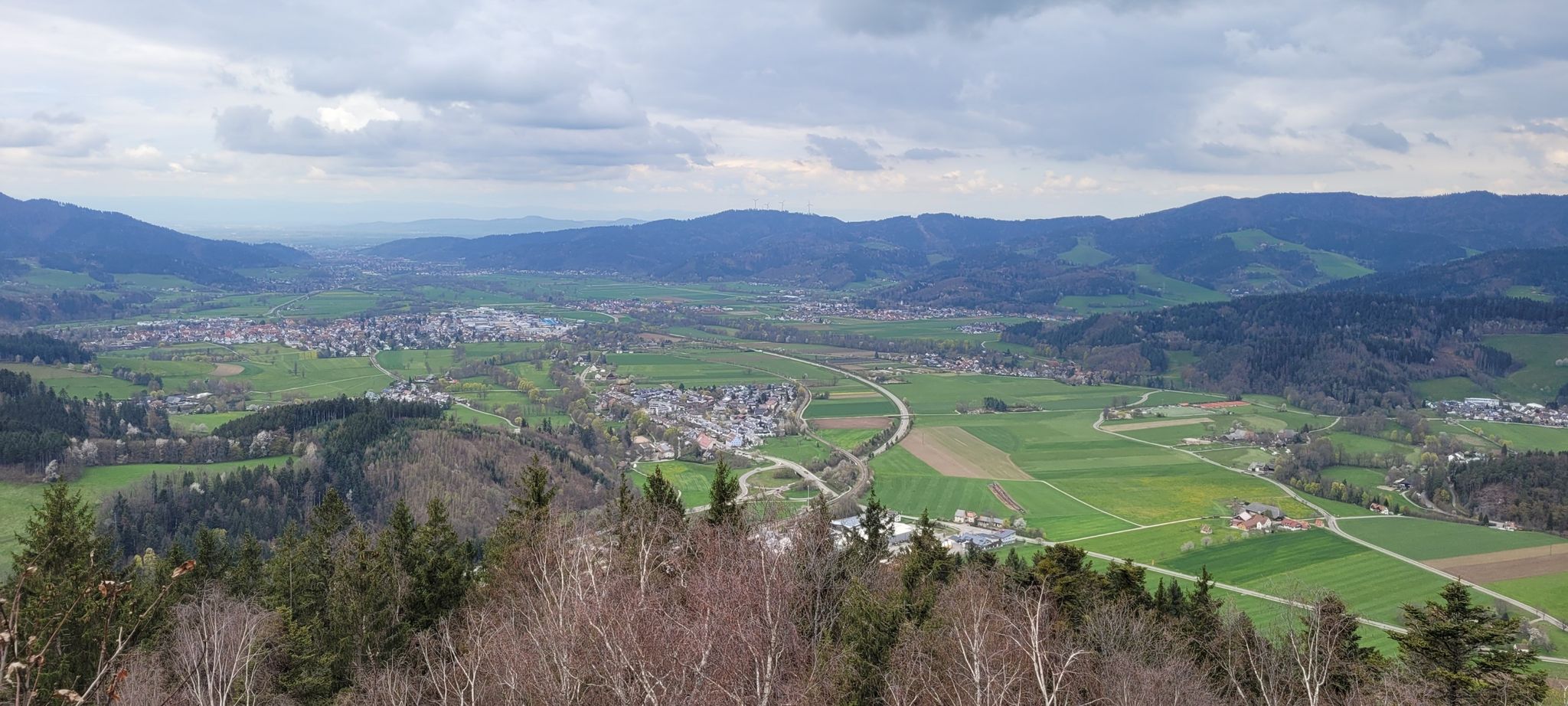 Blick vom Frauensteigfelsen