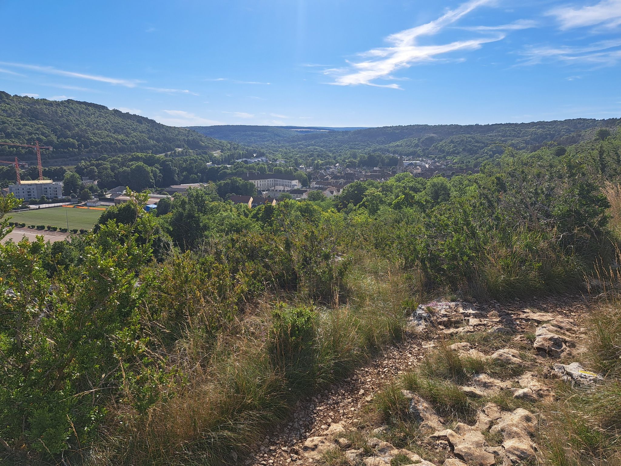 Vue sur Plombière