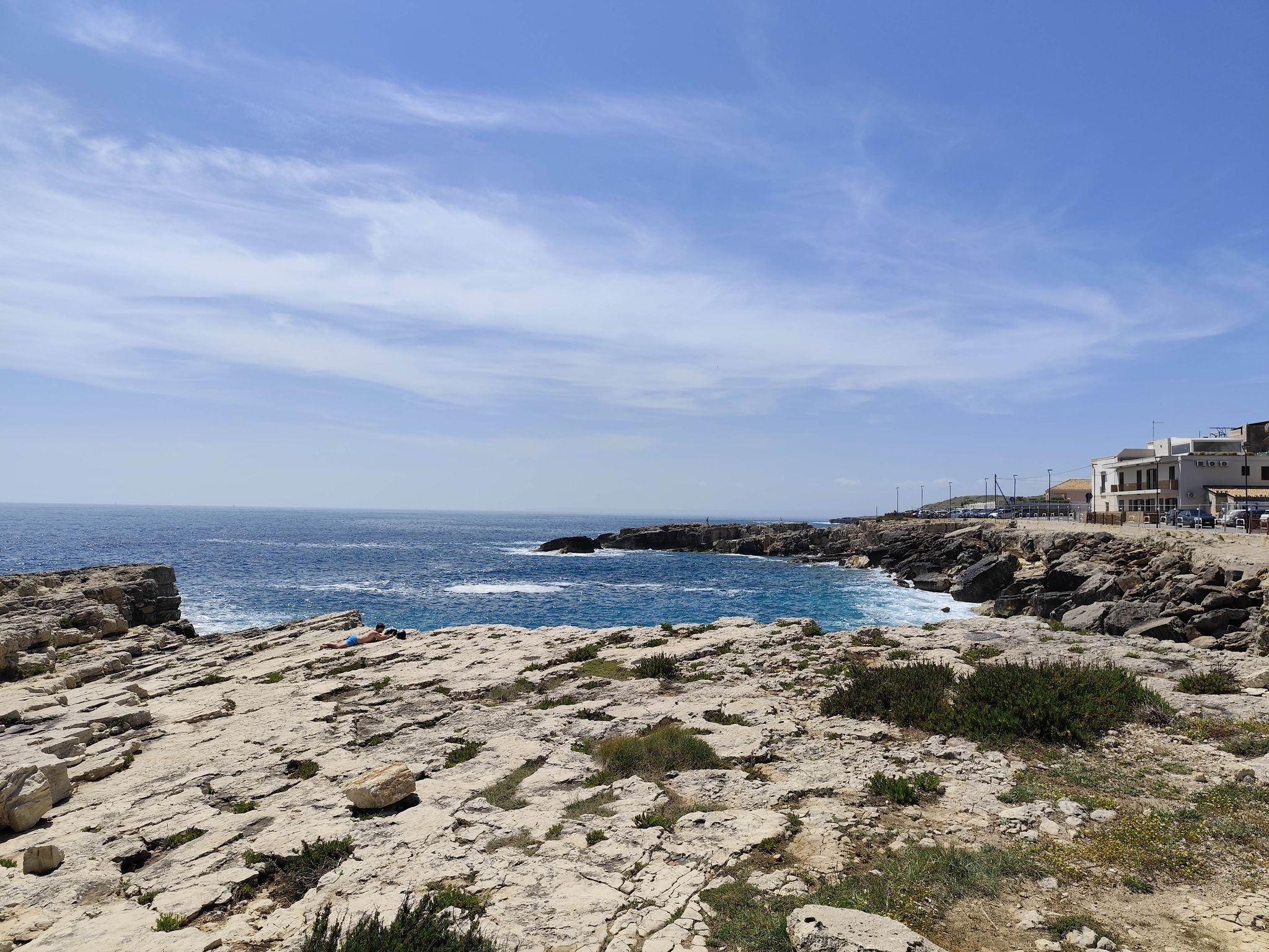 Augusta, Punta Faro, la spiaggia