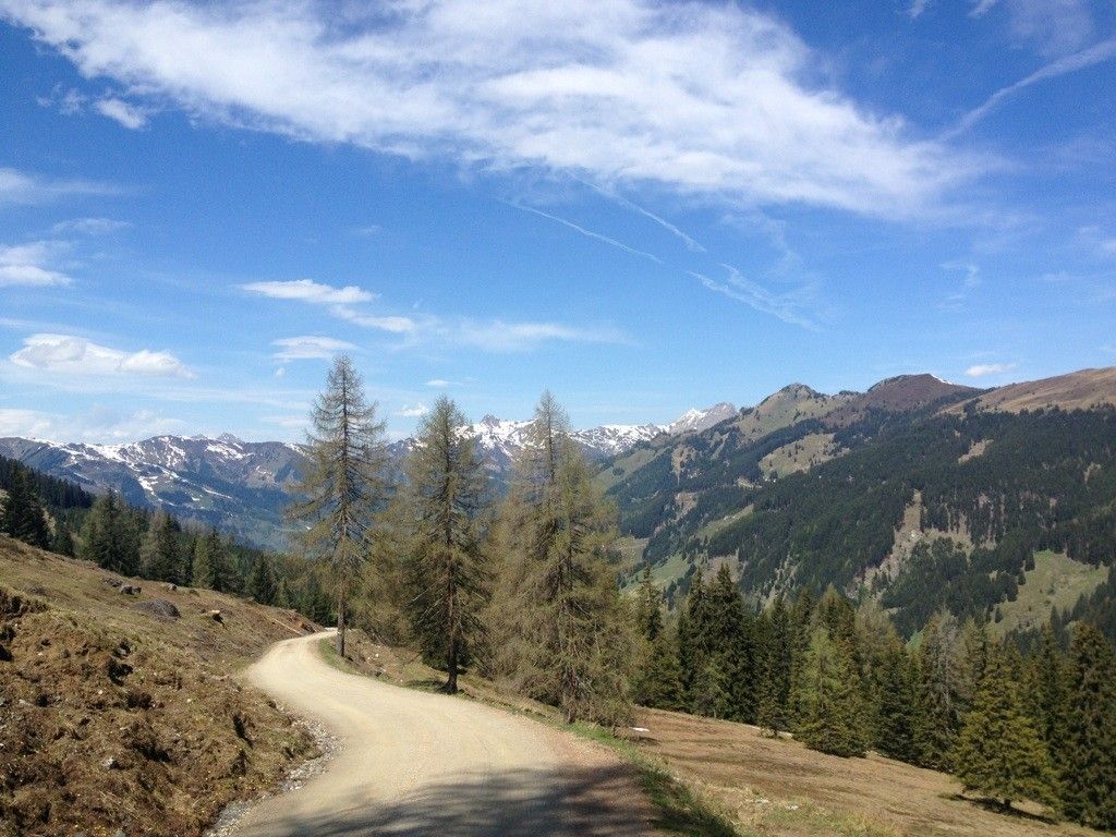 Auf dem Weg zur Loosbühelalm