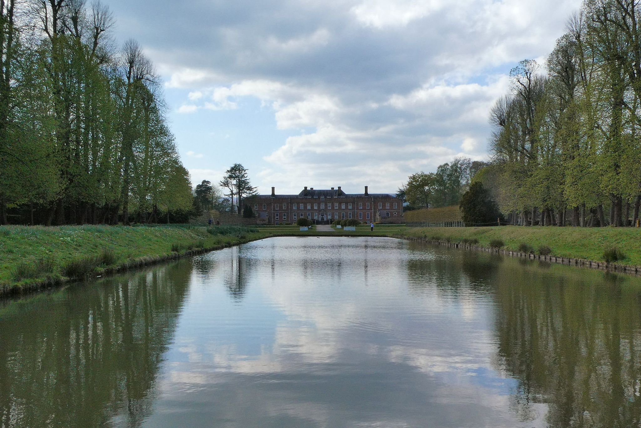 Erddig East Front and Lake (taken within the National Trust property)