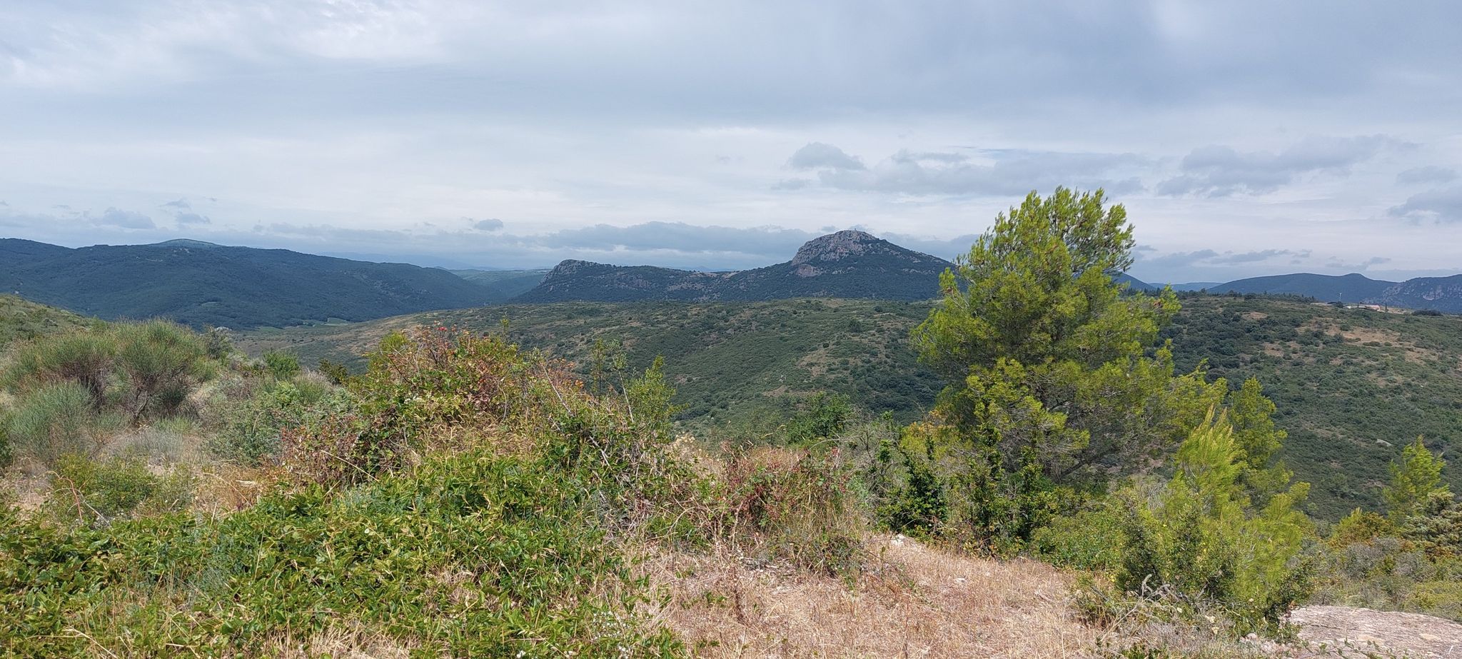 sur les crêtes