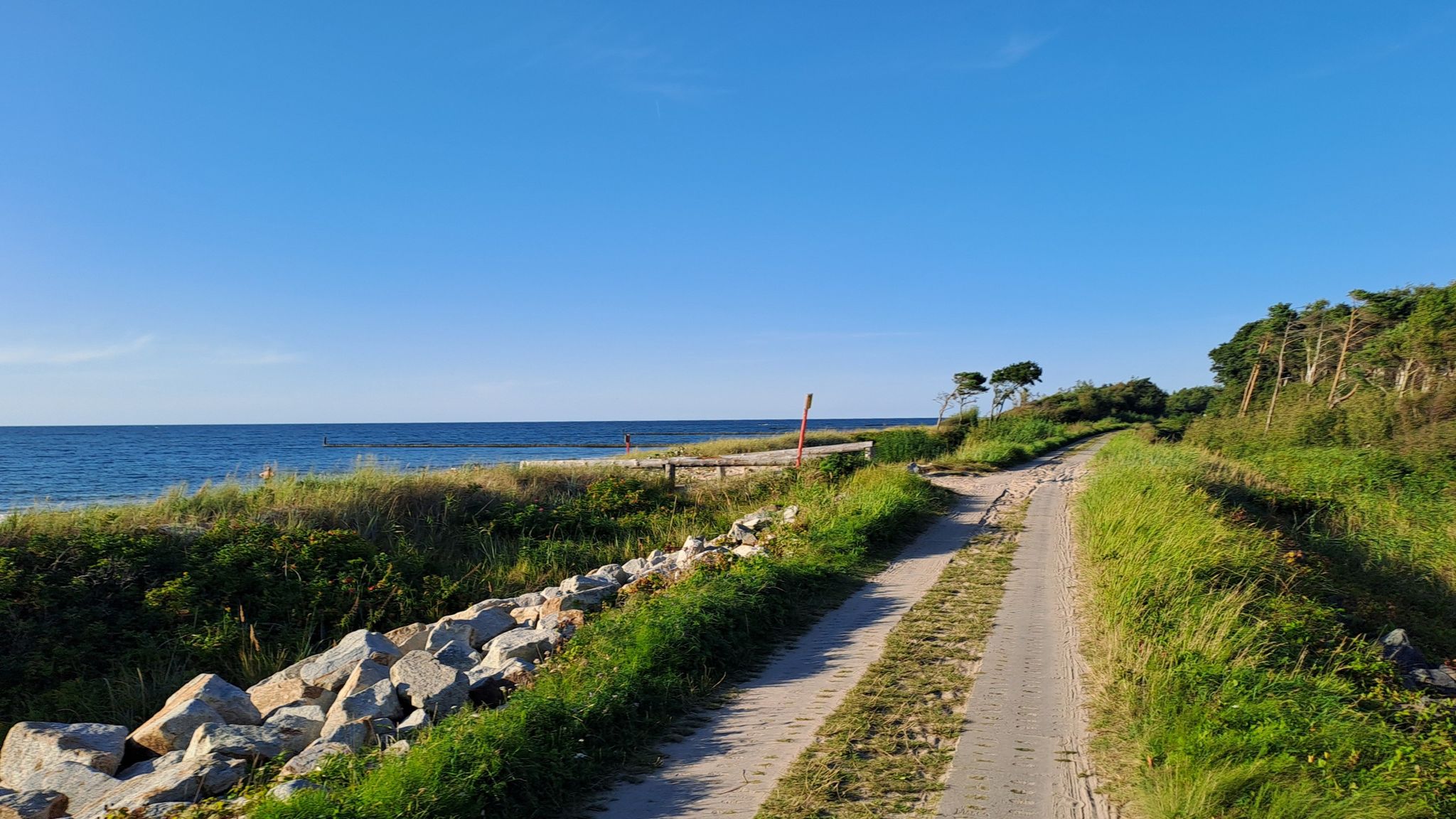 EV10 direkt am Meer