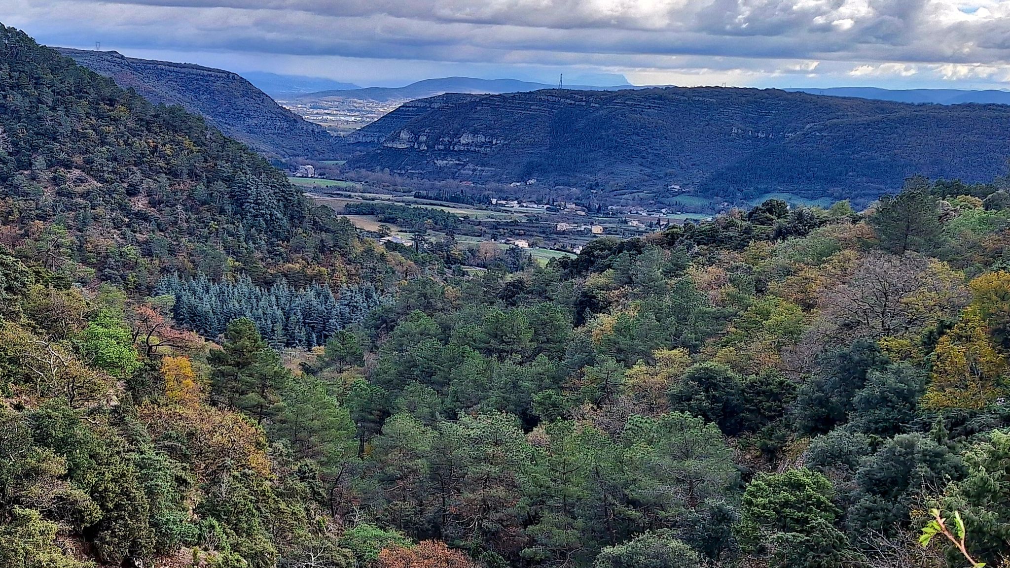 Montée vers St-Cièrge.